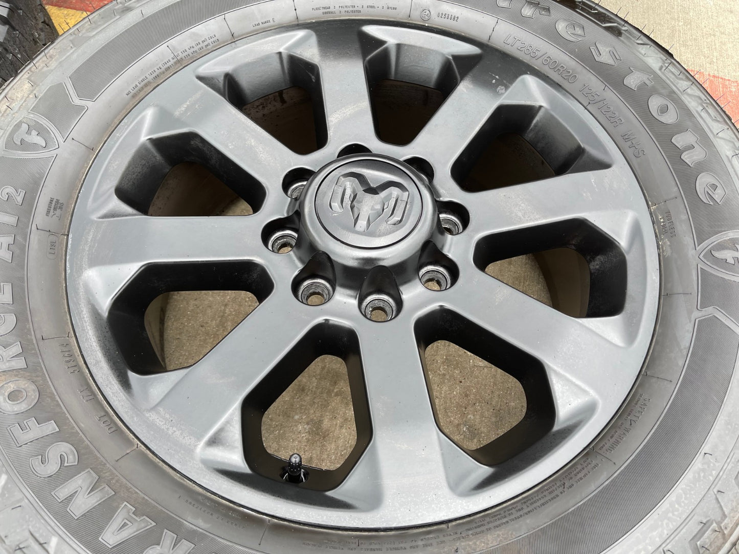 20" Dodge Ram 2500 3500 LARAMIE OEM 2700 wheels rims tires 2023 2024 2025 2026