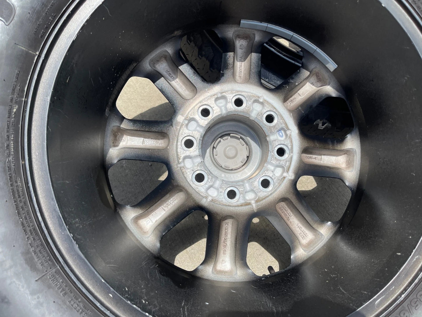 20" Dodge Ram 2500 3500 LARAMIE OEM 2700 black wheels rims tires