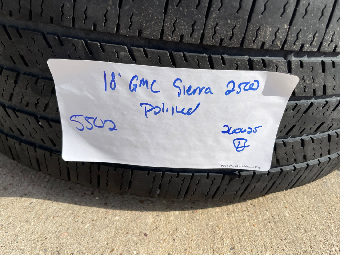18" Chevy Silverado GMC Sierra 2500 3500 OEM 5502 SET wheels rims DISCOUNTED