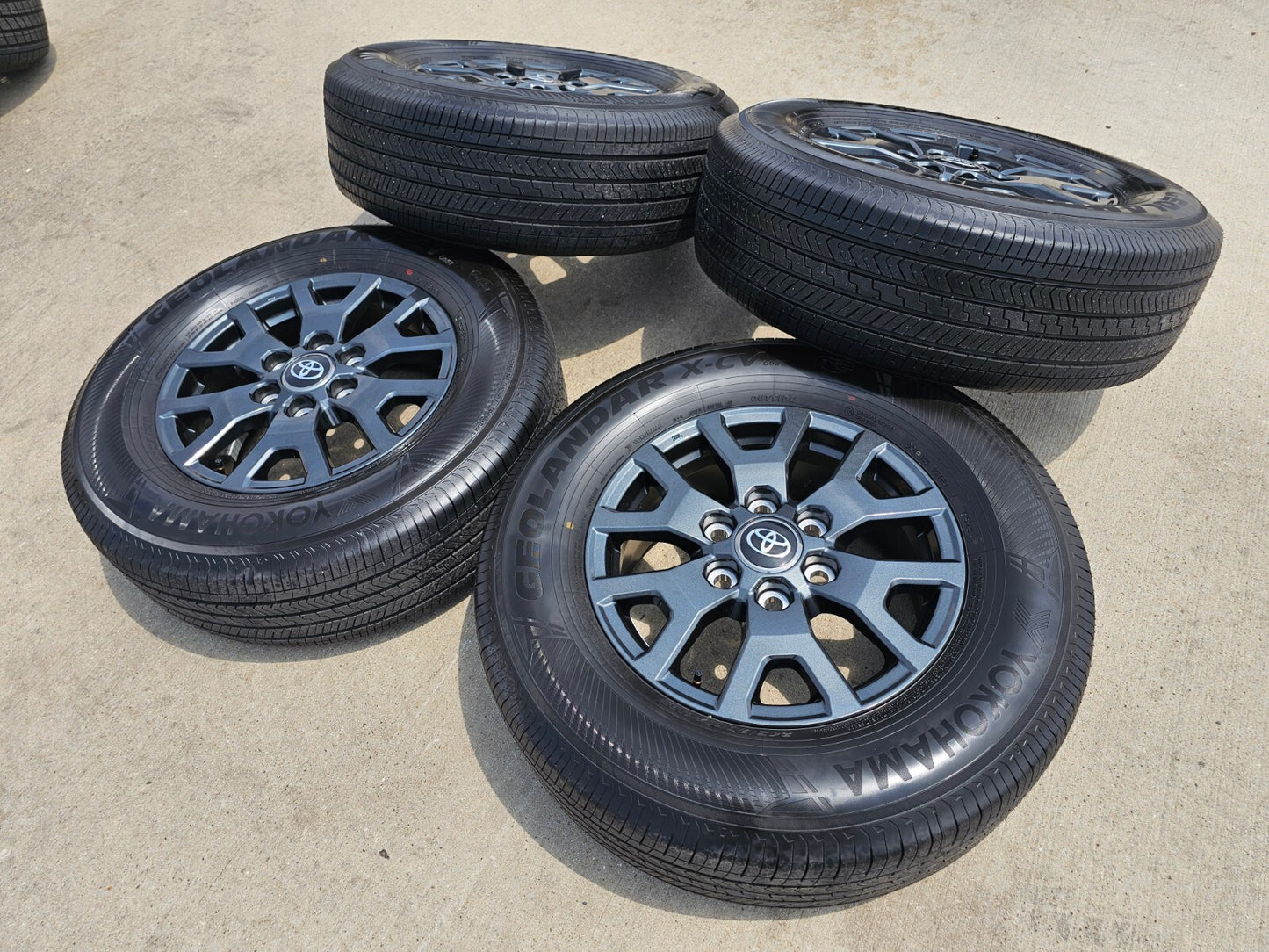 17" Toyota 4Runner Tacoma TRD OEM 42611 wheels rims tires 2024 2025 2026 NEW
