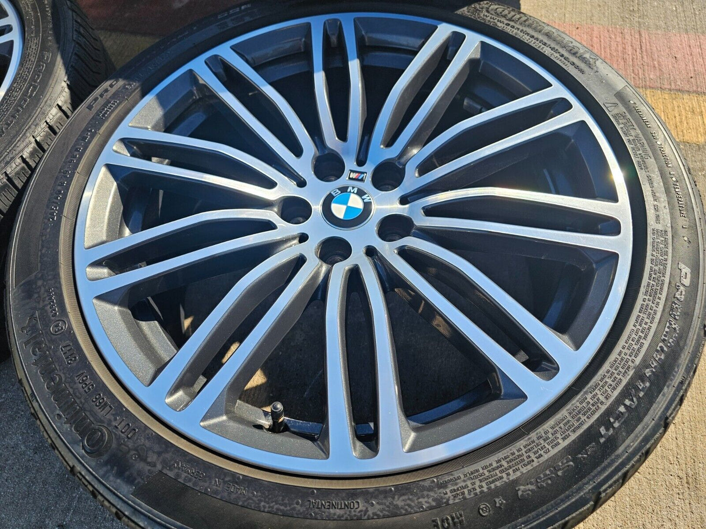 19" BMW OEM 540i 530i 6 7 8 650i Series wheels rims 86328 tires