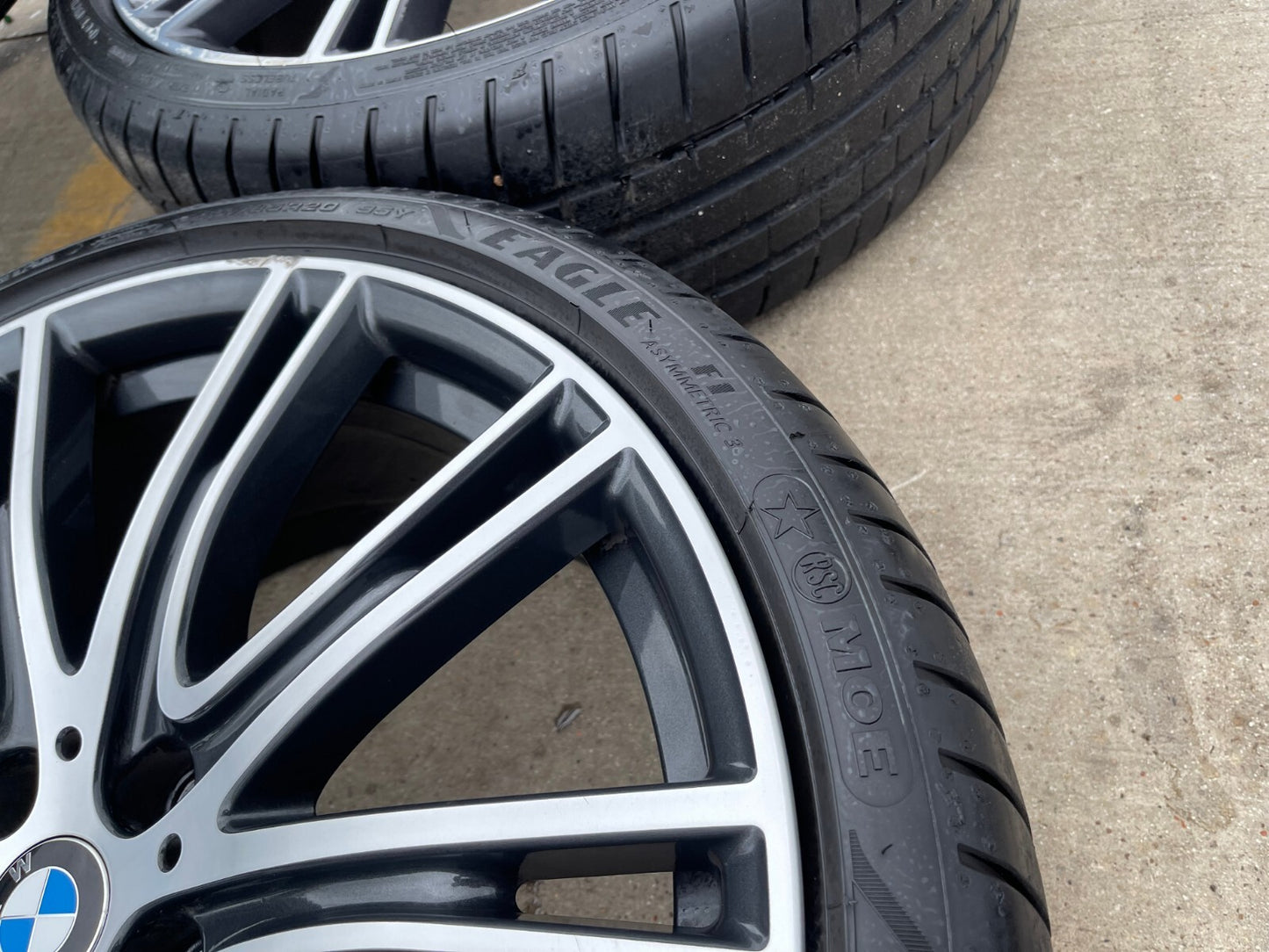20" BMW OEM 530i M550i 5 Series wheels rims 86336 86340 tires