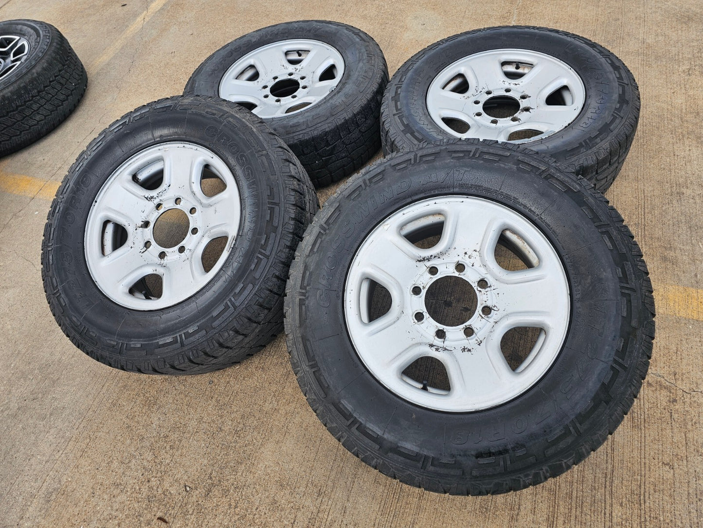 18" Dodge Ram 2500 3500 STEEL OEM 2473 wheels rims tires