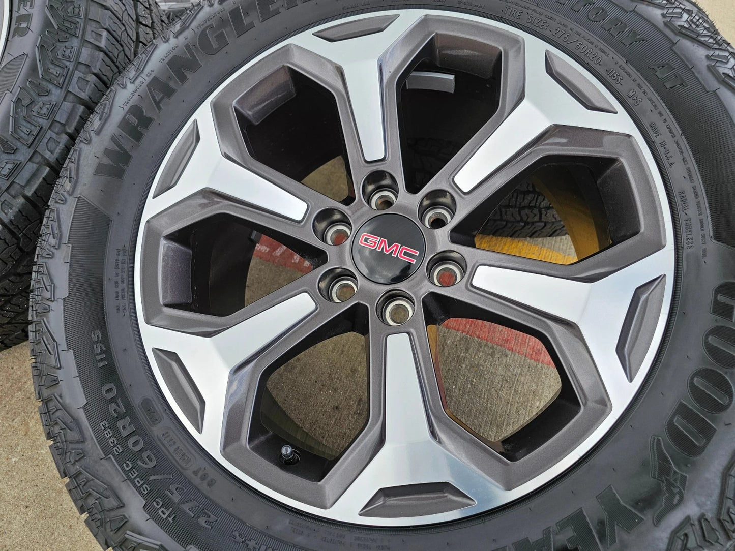 20" GMC Sierra Canyon Chevy Silverado OEM wheels rims 2024 2025 2026 NEW