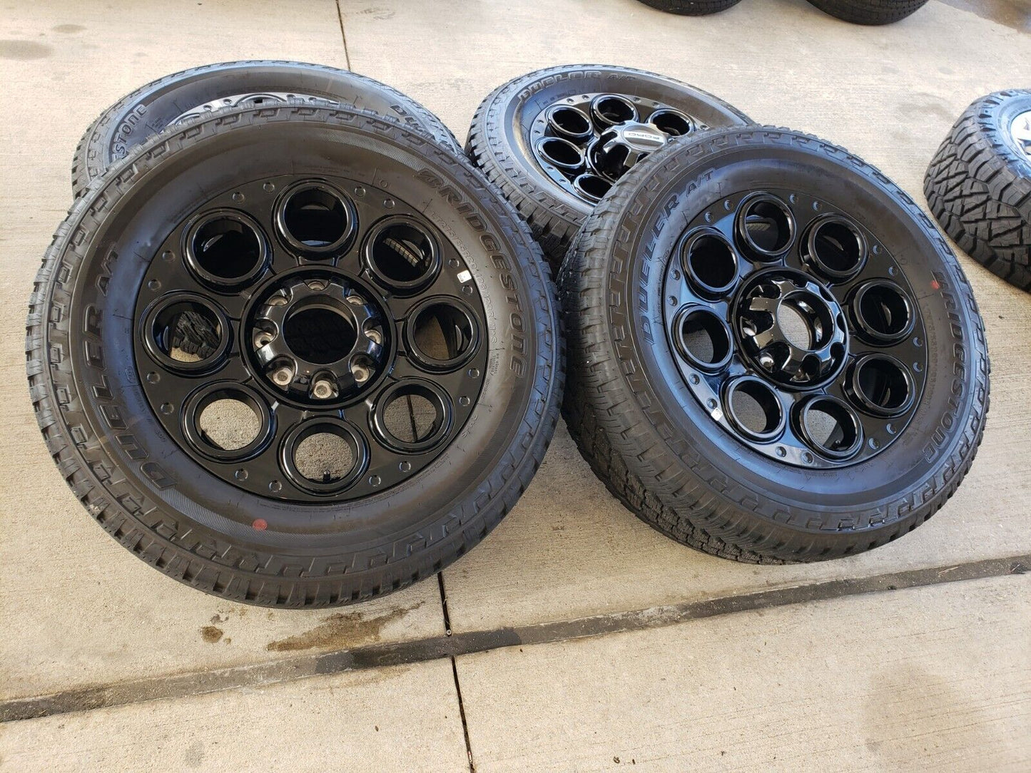 20" Ford F-250 F-350 OEM black TREMOR wheels rims 10299 tires 2023 2024