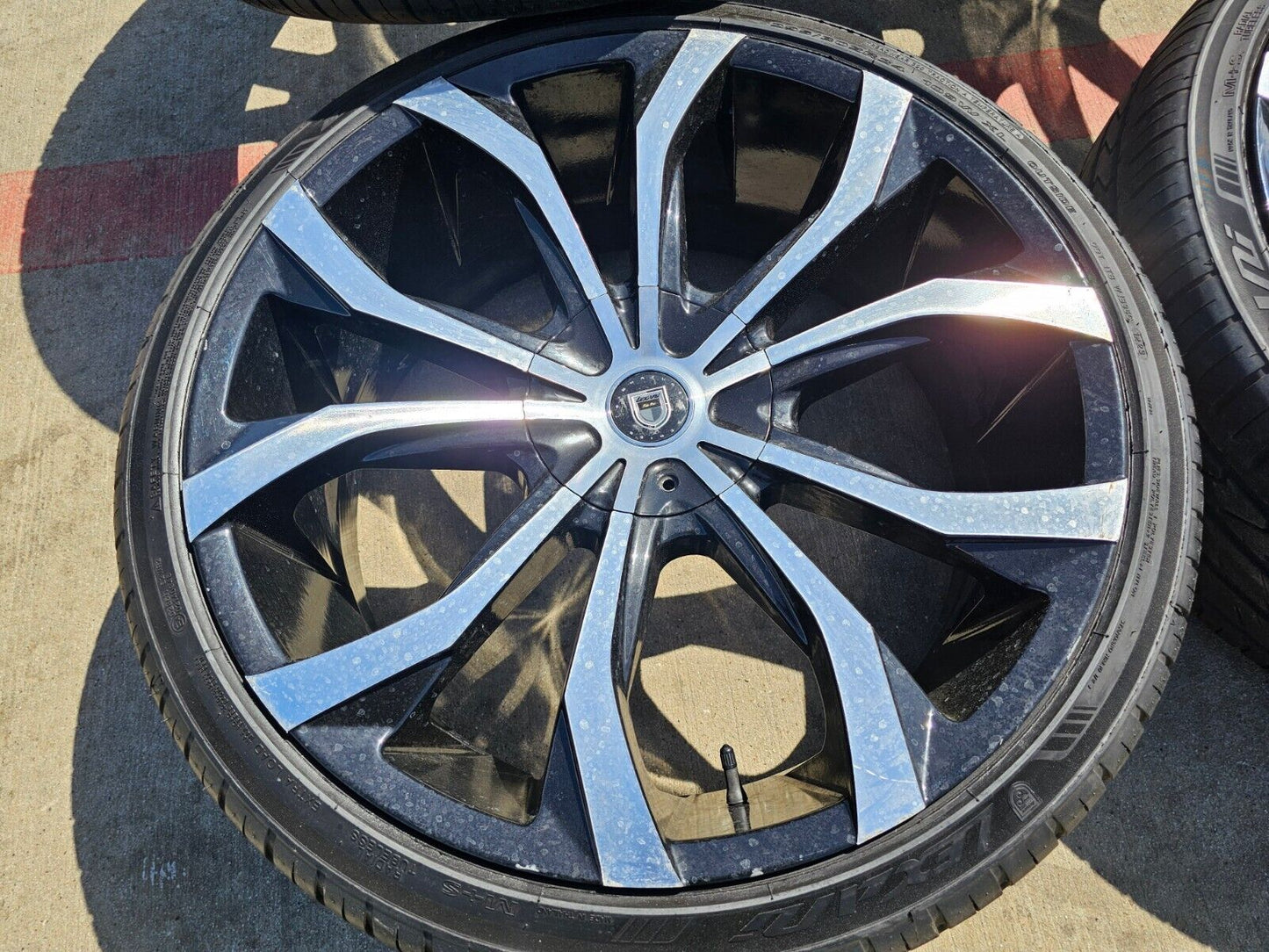 24x10 24" Lexani CVX-4 Dodge Ram 1500 wheels rims tires 5x139 5x5.5