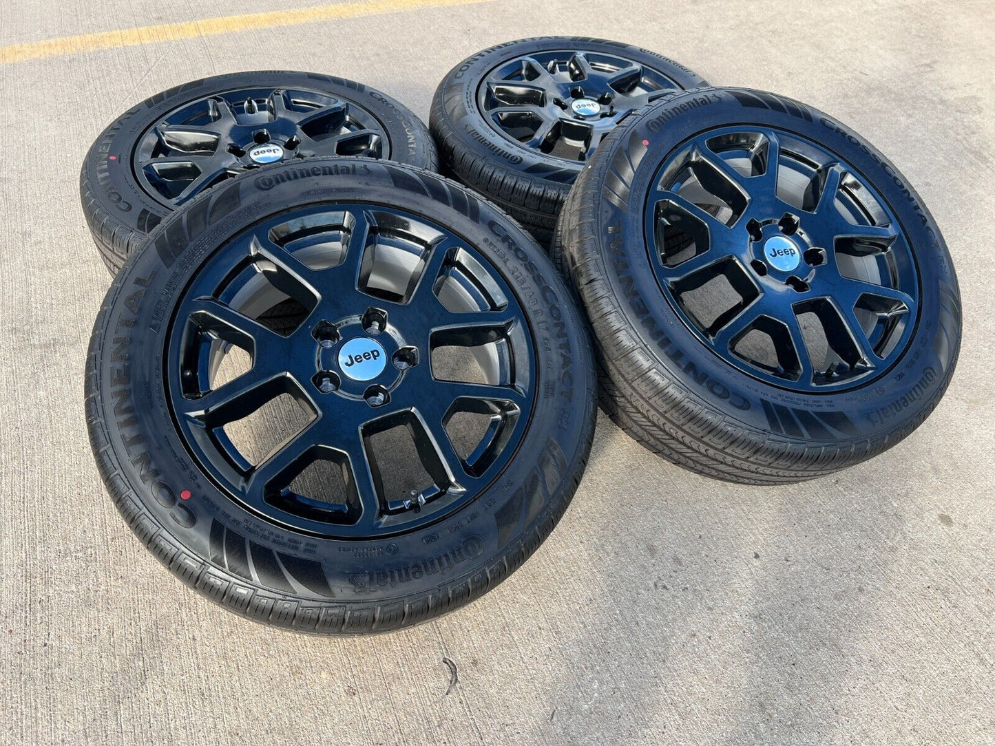 17" Jeep Cherokee wheels OEM rims Compass 9257 9225 Renegade NEW