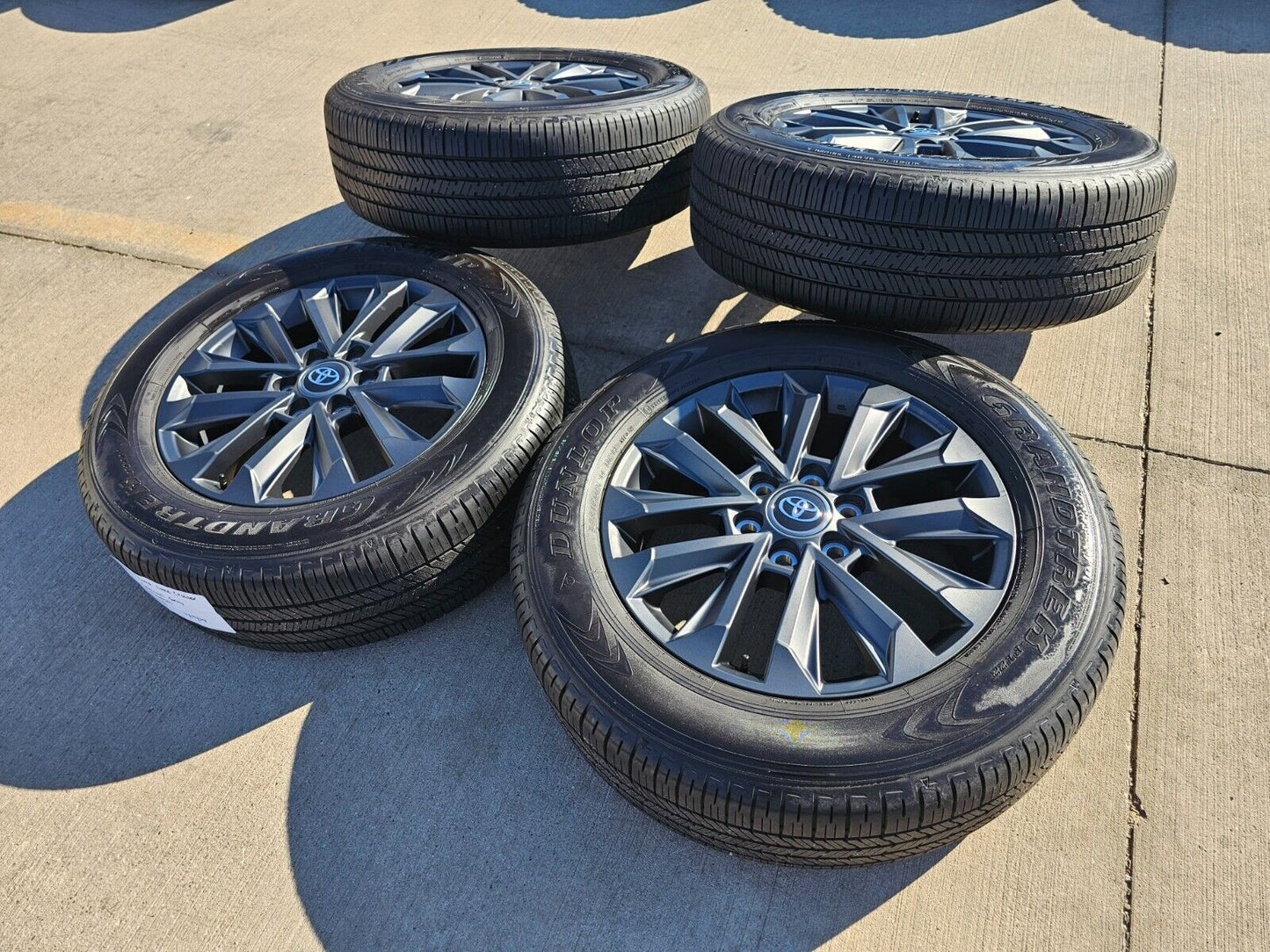20" Toyota Land Cruiser OEM wheels rims Tundra Sequoia 2023 2024 2025 NEW