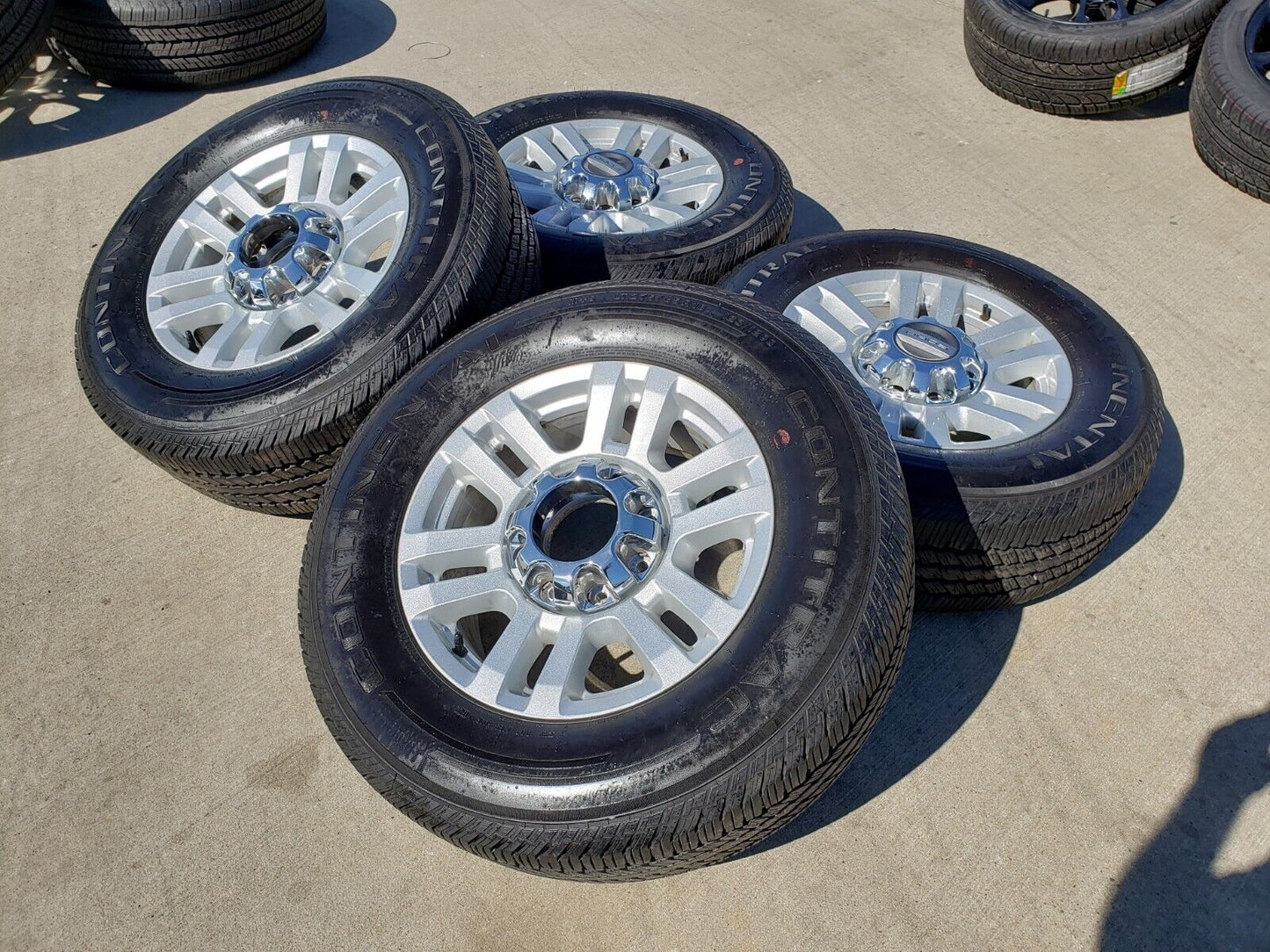18" Ford F-250 F-350 OEM 10098 rims wheels tires 2020 2021 2022 2023 2024 2025