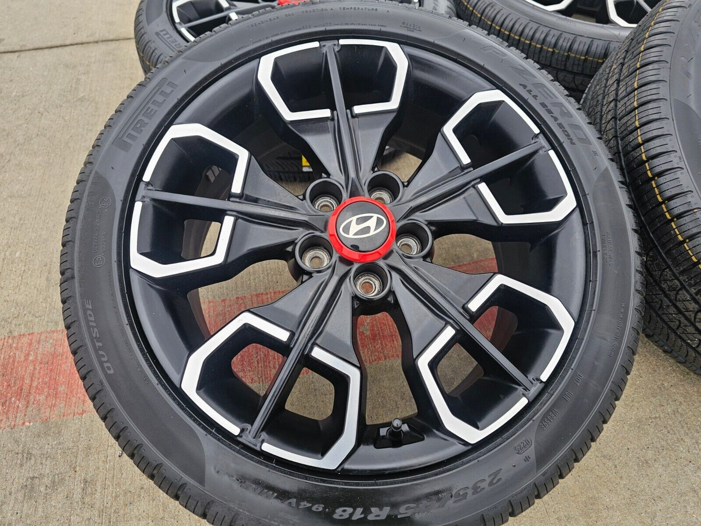 18" Hyundai Elantra Sonata Accent OEM Santa Cruz wheels rims 95231 180411 NEW
