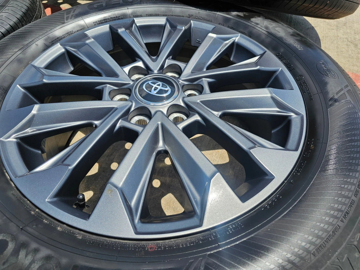 20" Toyota Land Cruiser OEM wheels rims Tundra Sequoia 2024 2025 2026
