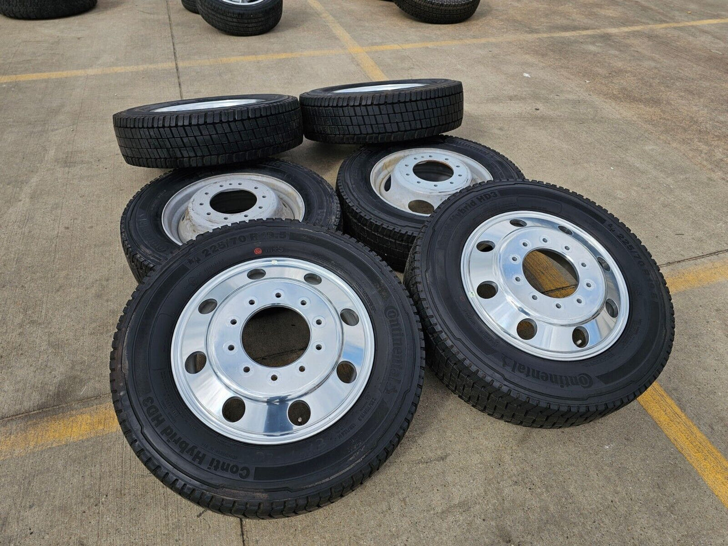 19.5" Ford F-450 Dually F-550 rims wheels RAM 4500 OEM 10x225 2022 2023 2024 NEW