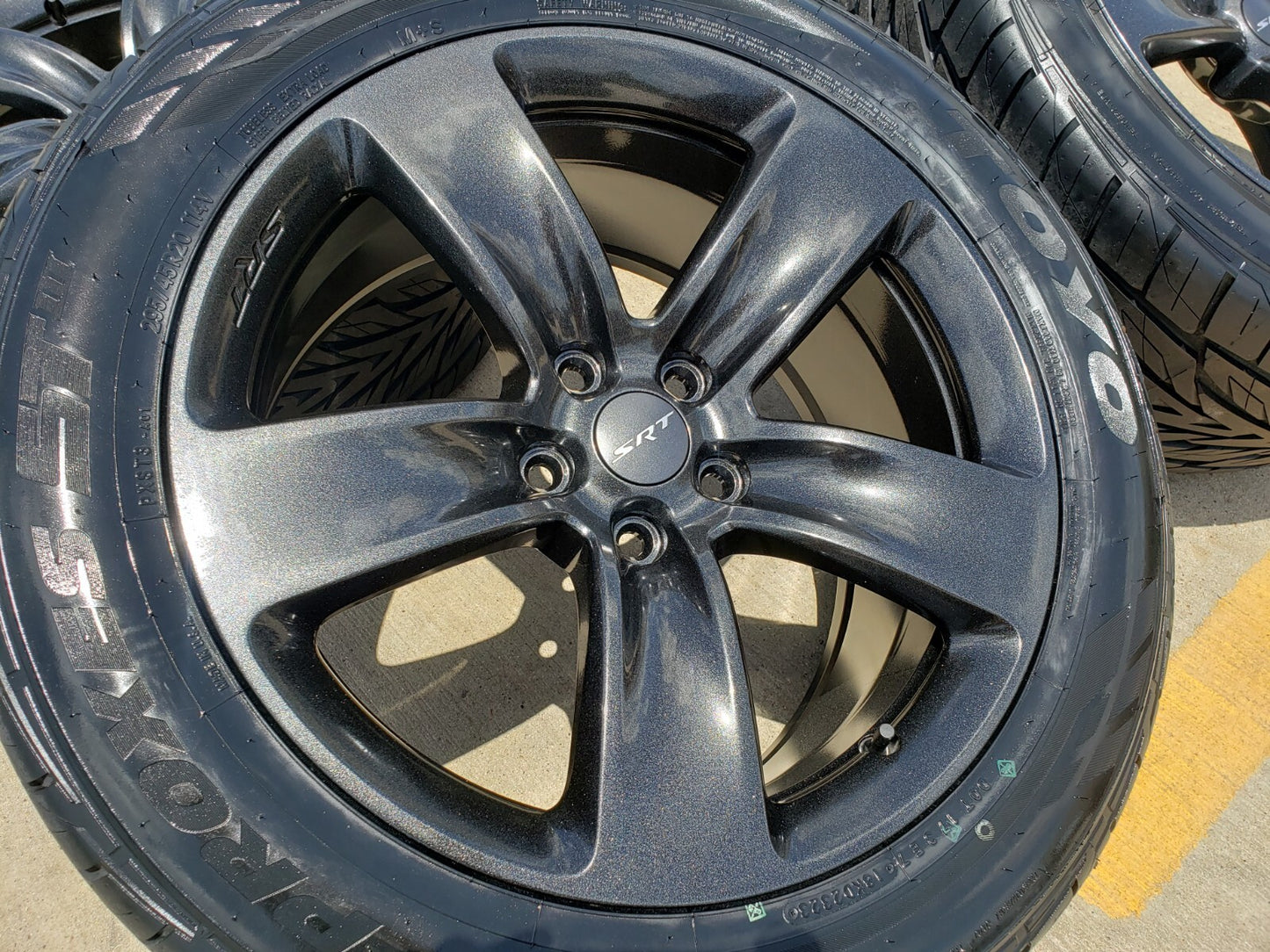 20" Jeep Grand Cherokee SRT Trackhawk OEM 9139 wheels rims tires NEW