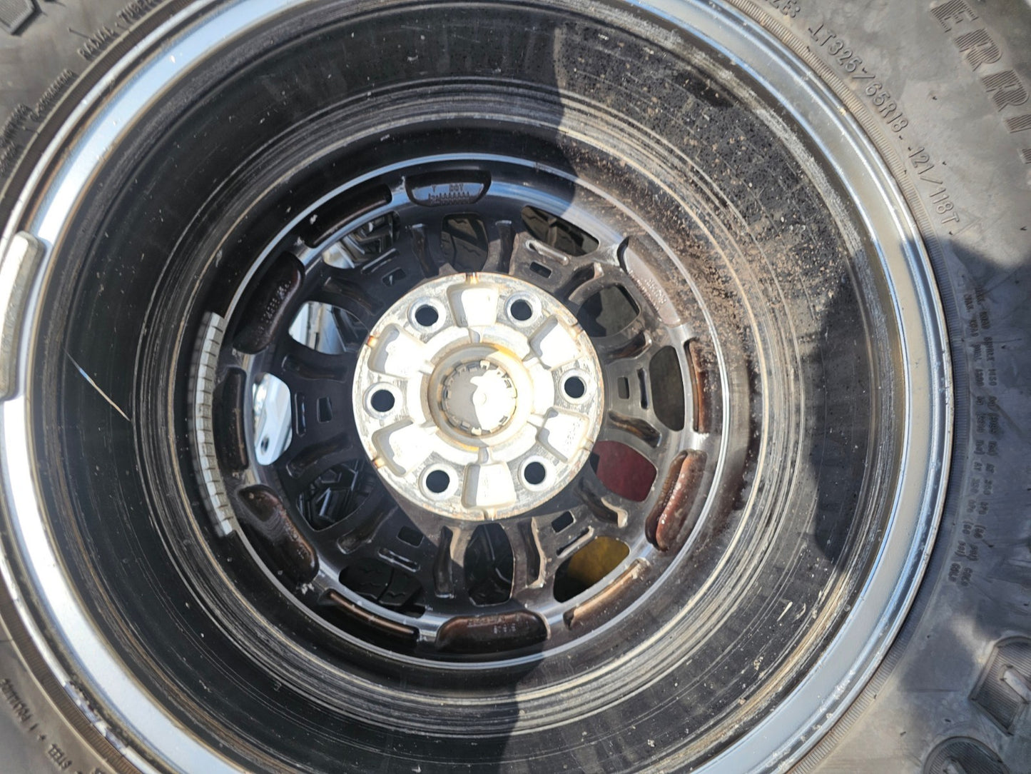 18" Dodge Ram 1500 RHO TRX Beadlock OEM wheel rim 2735 tires 2023 2024 2025 2026