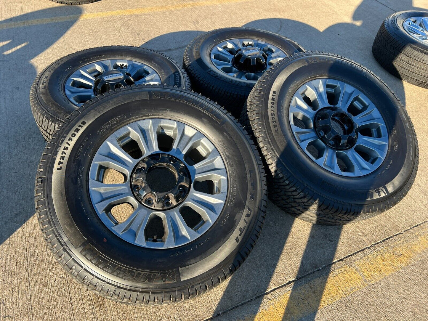 18" Ford F-250 F-350 OEM TREMOR gray rims wheels 10097 tires 2024 2025 NEW