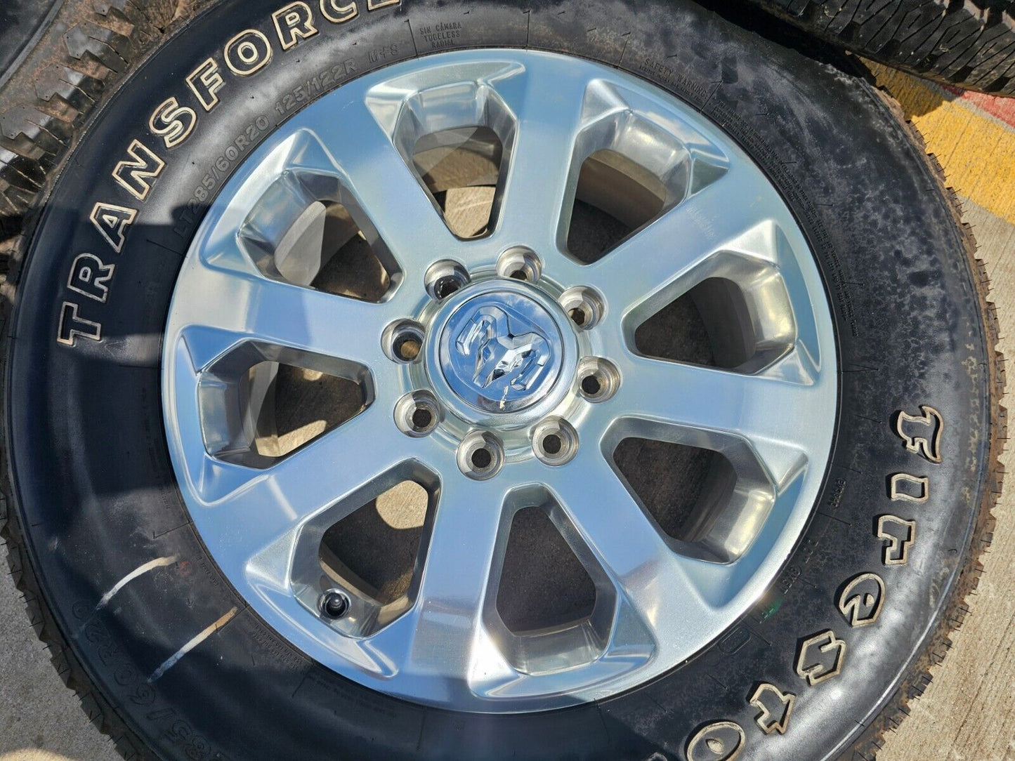 20" Dodge Ram 2500 3500 LARAMIE OEM 2700 wheels rims A/T tires 2023 2024 NEW