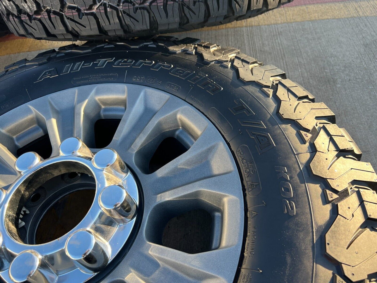 18" Ford F-250 F-350 OEM TREMOR gray rims wheels 10097 tires 2024 2025 NEW BFG