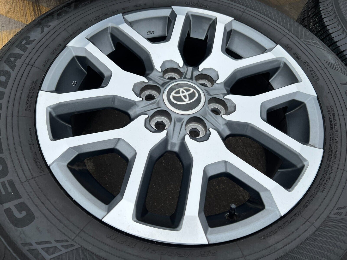 20" Toyota Tundra 2022 2023 TSS TRD OEM wheels rims tires 95359 Sequoia 75277