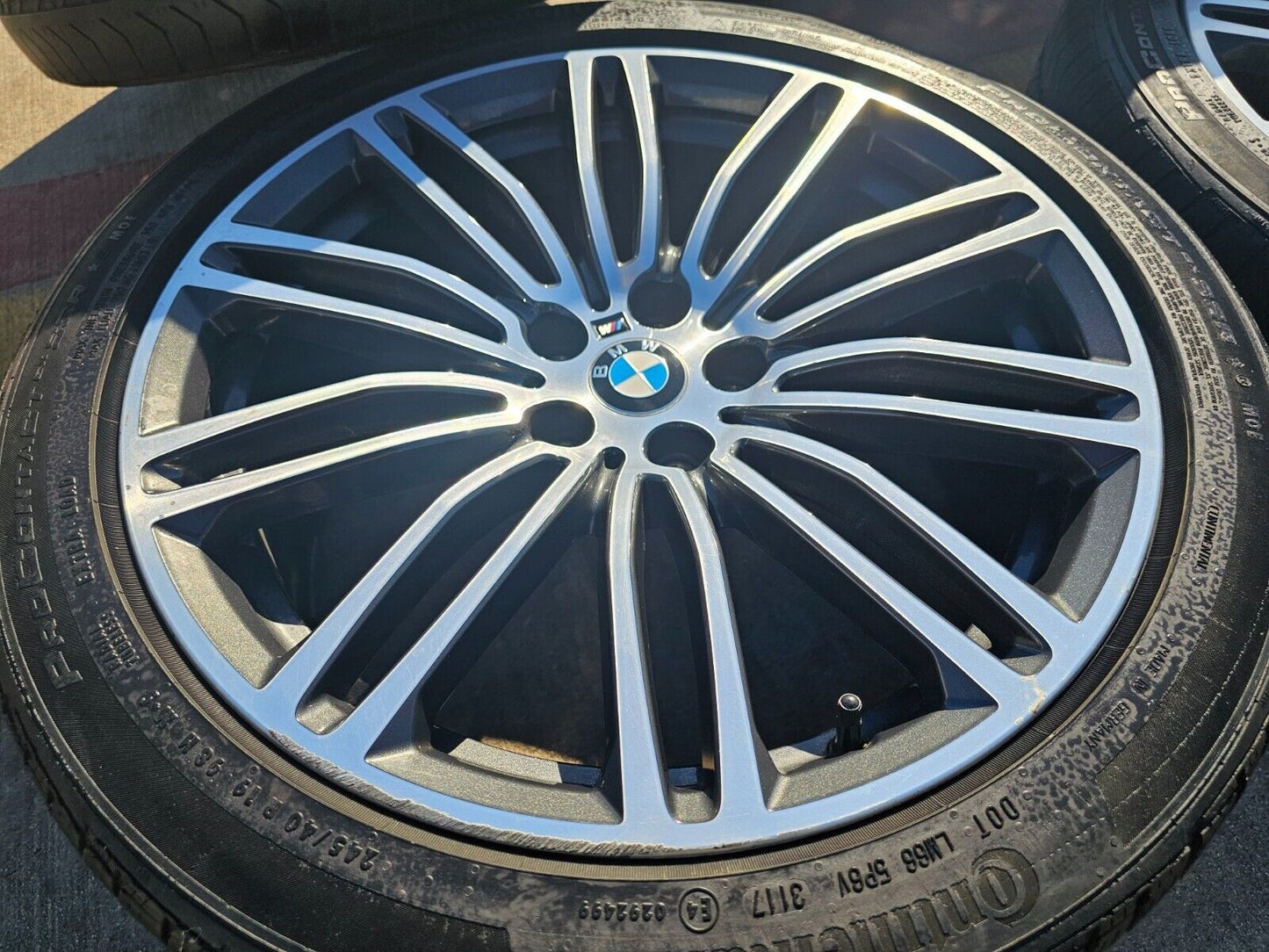 19" BMW OEM 540i 530i 6 7 8 650i Series wheels rims 86328 tires