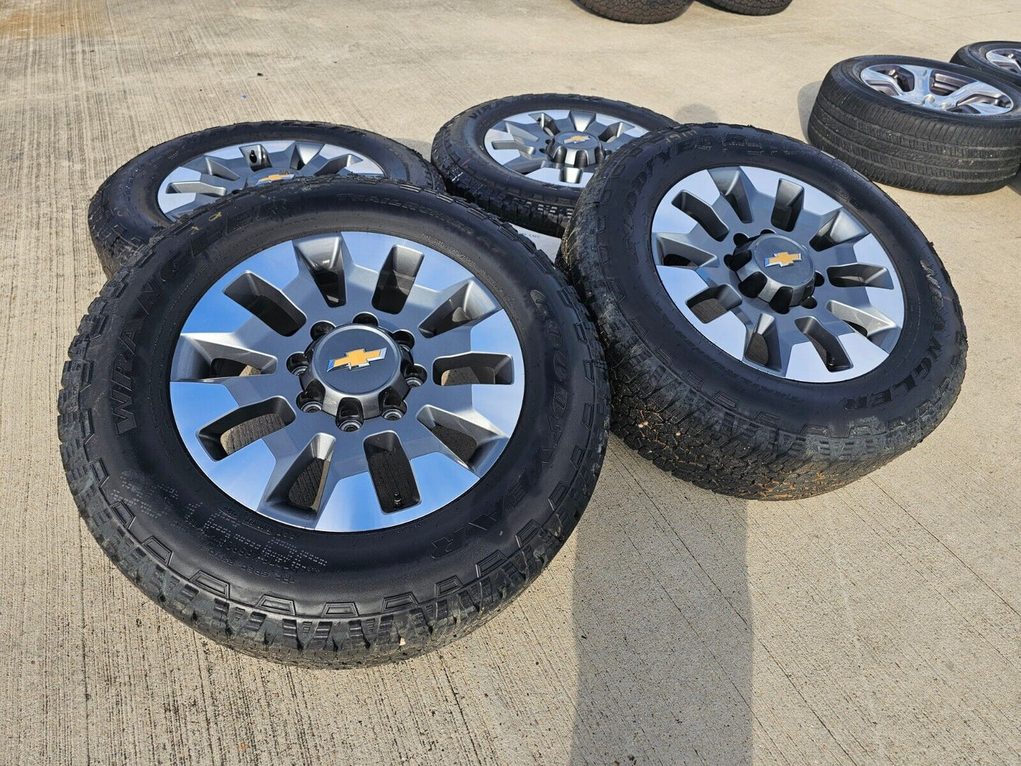 20" Chevy Silverado GMC Sierra AT4 2500 3500 OEM 5960 wheels rims 2024 2025 NEW