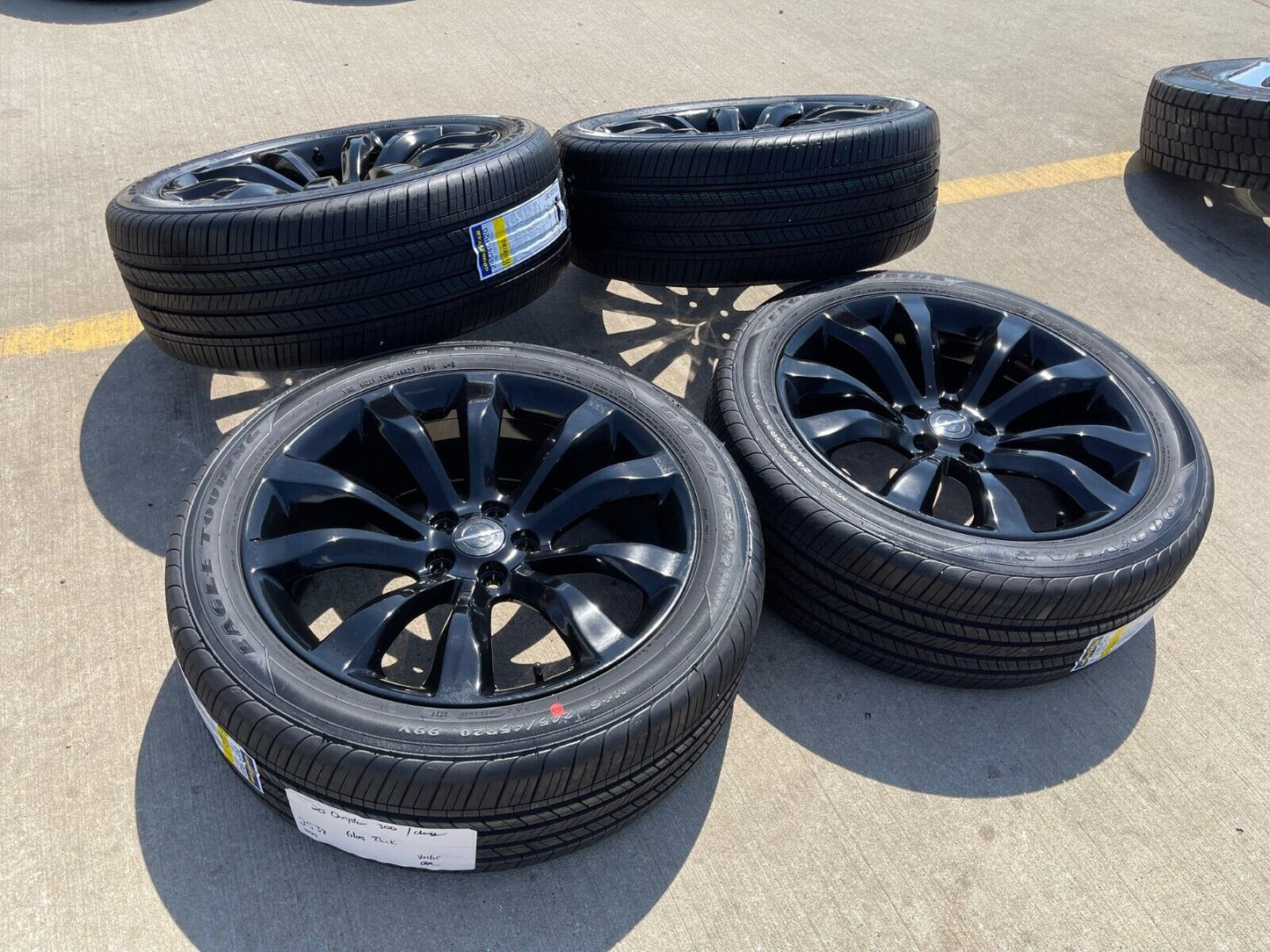 20" Chrysler 300 Dodge Charger Challenger OEM 2540 wheels rims tires NEW