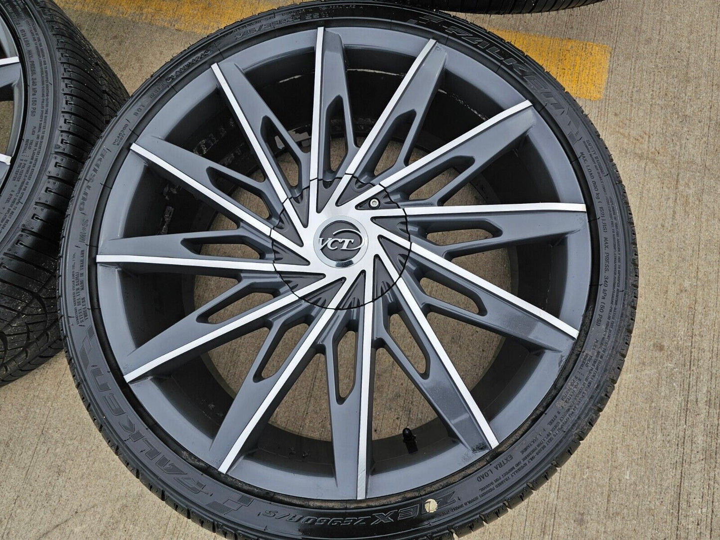 20" VCT V86 Chevy Malibu wheels rims tires Trailblazer Equinox GMC Terrain