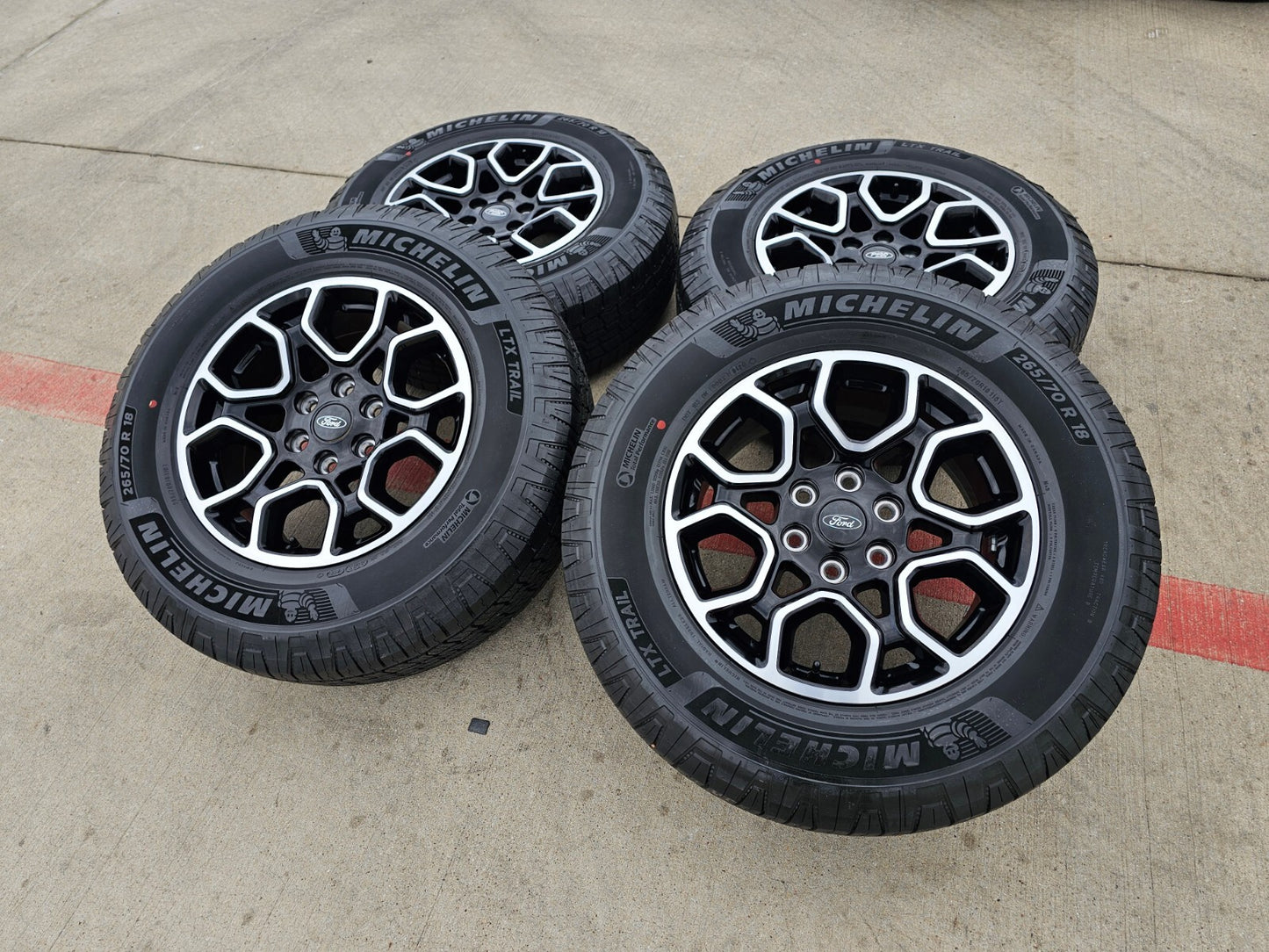 18" Ford F-150 OEM rims wheels 95049 10340 Expedition 2022 2023 2024 2025 NEW