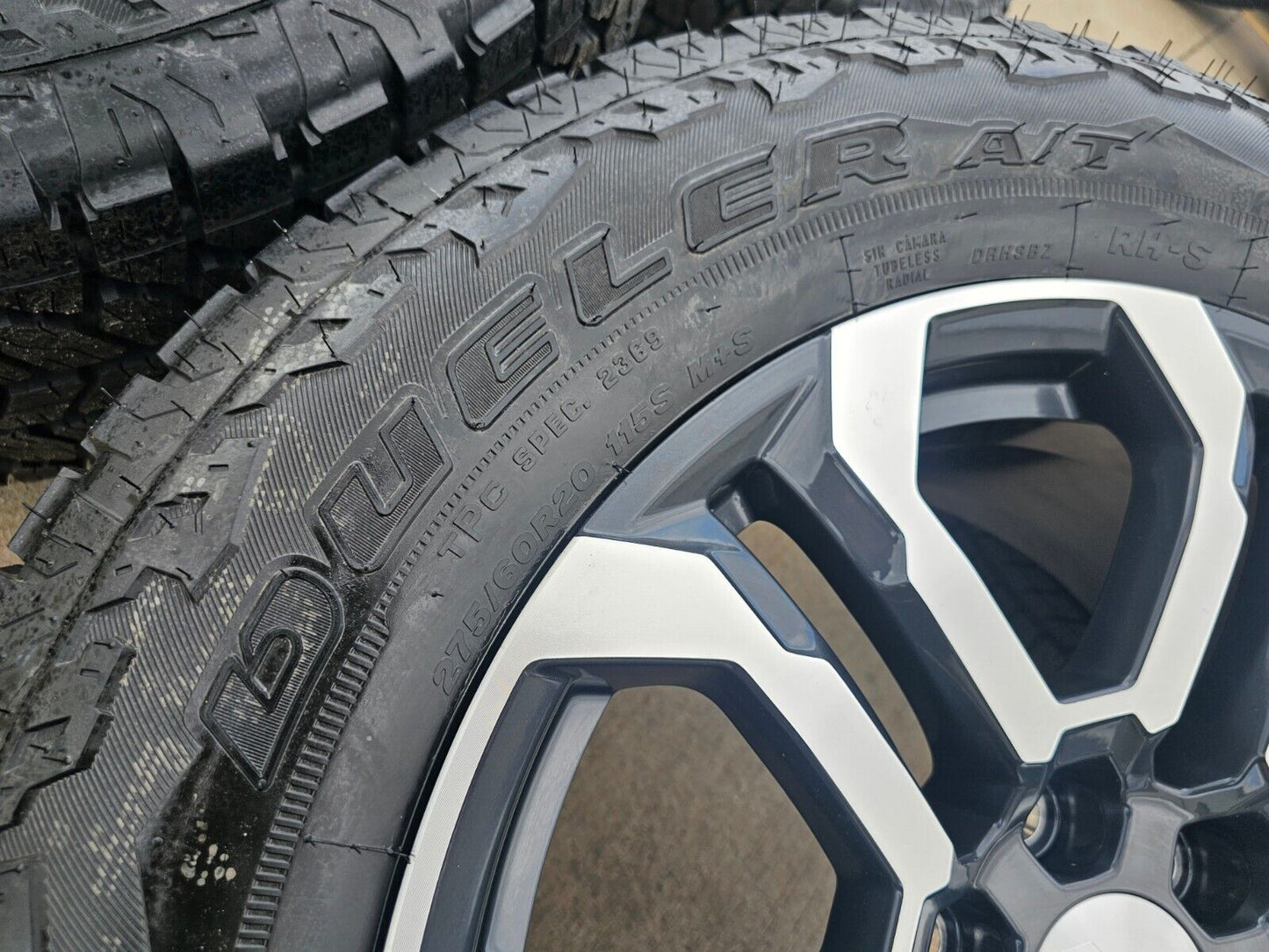 20" Chevy Silverado Tahoe OEM wheels rims GMC Sierra Canyon 95780 2024 2025 NEW