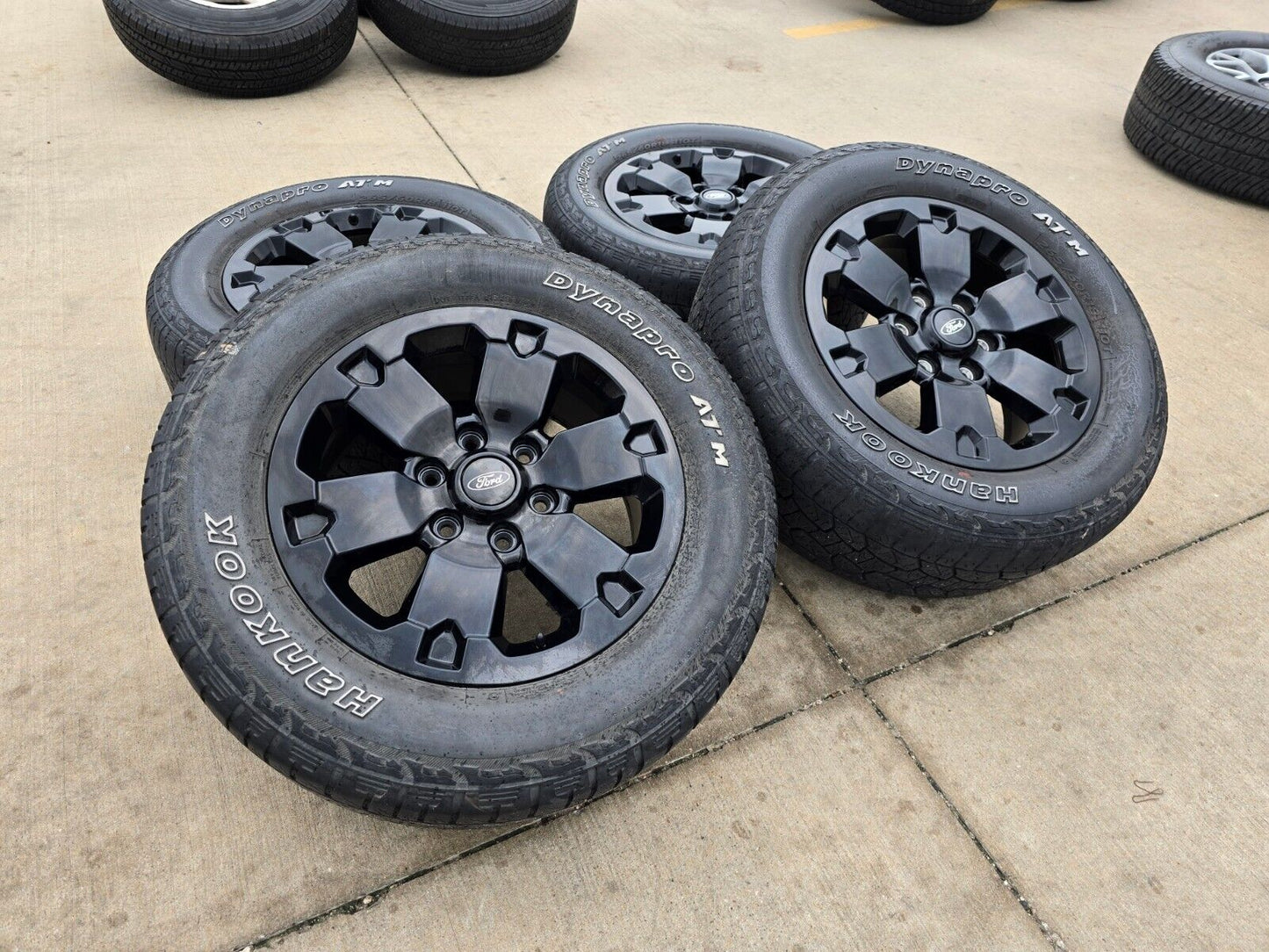 18" Ford Bronco BADLANDS OEM black wheels rims 10282 Ranger 2021 2022 2023 2024