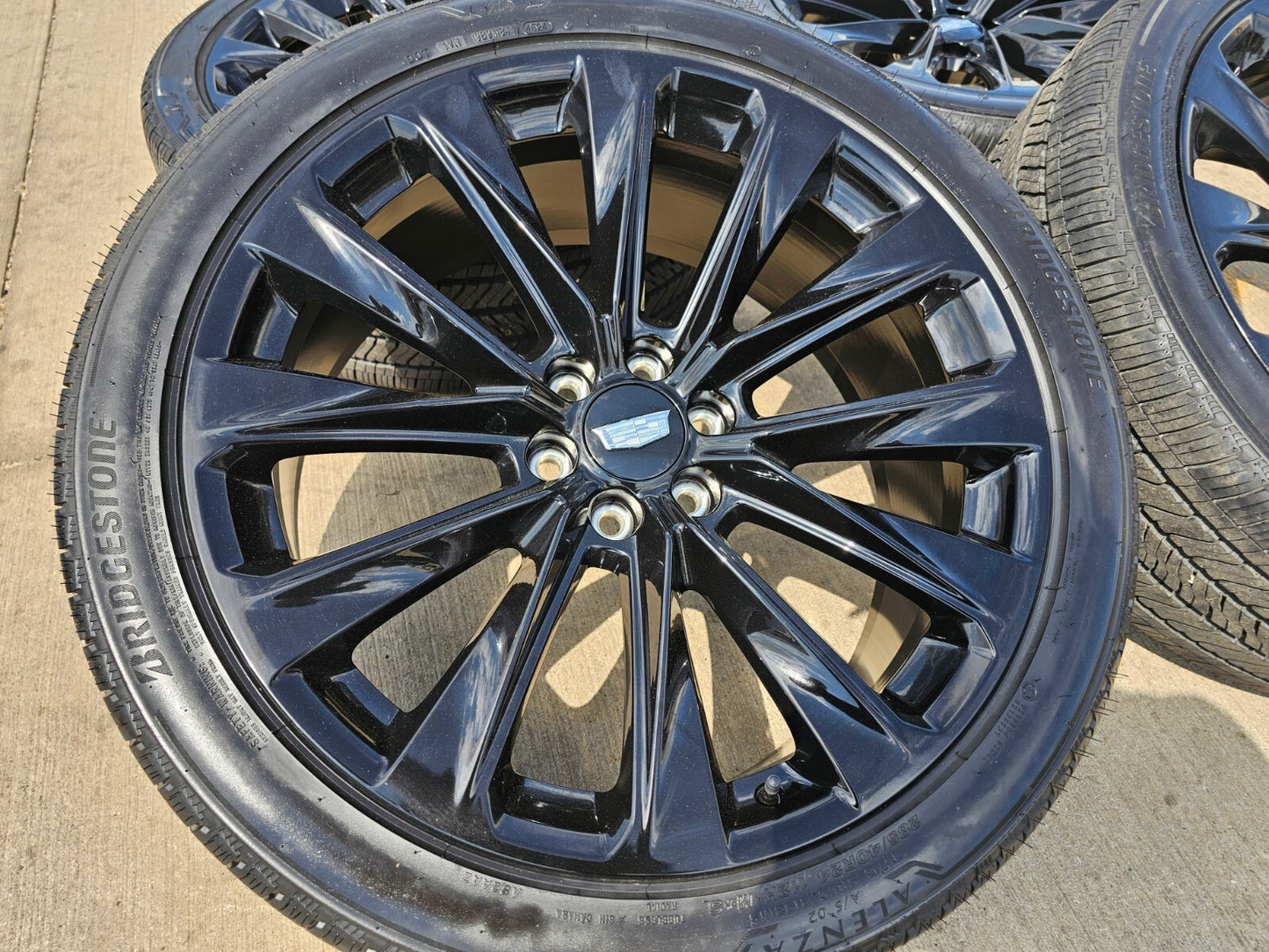 24" Cadillac Escalade V OEM ONYX wheels rims 2022 2023 2024 2025 2026 NEW