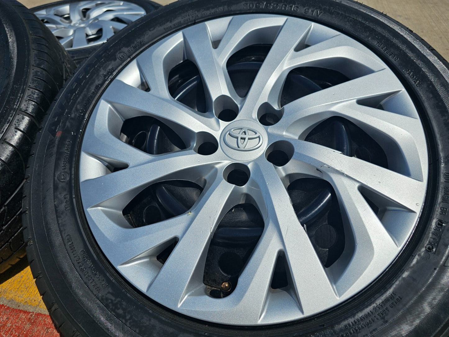 16" Toyota Corolla OEM wheels rims 75253 tires 2021 2022 2023 2024