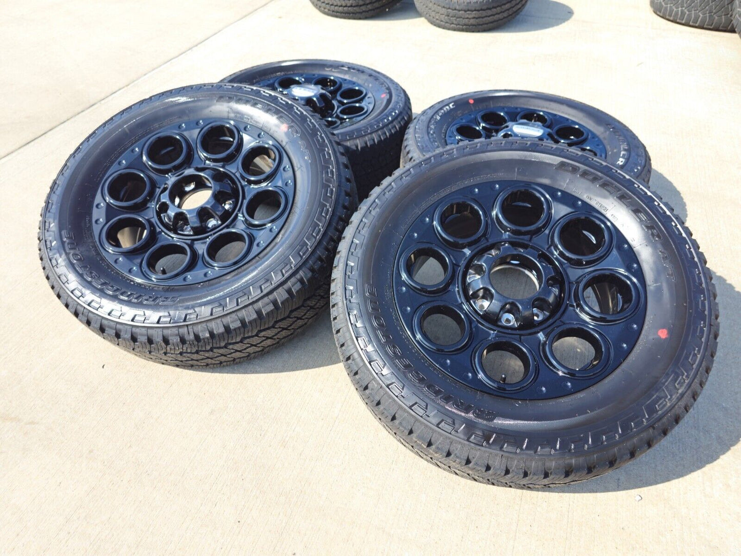 20" Ford F-250 F-350 OEM black TREMOR wheels rims 10299 tires 2023 2024