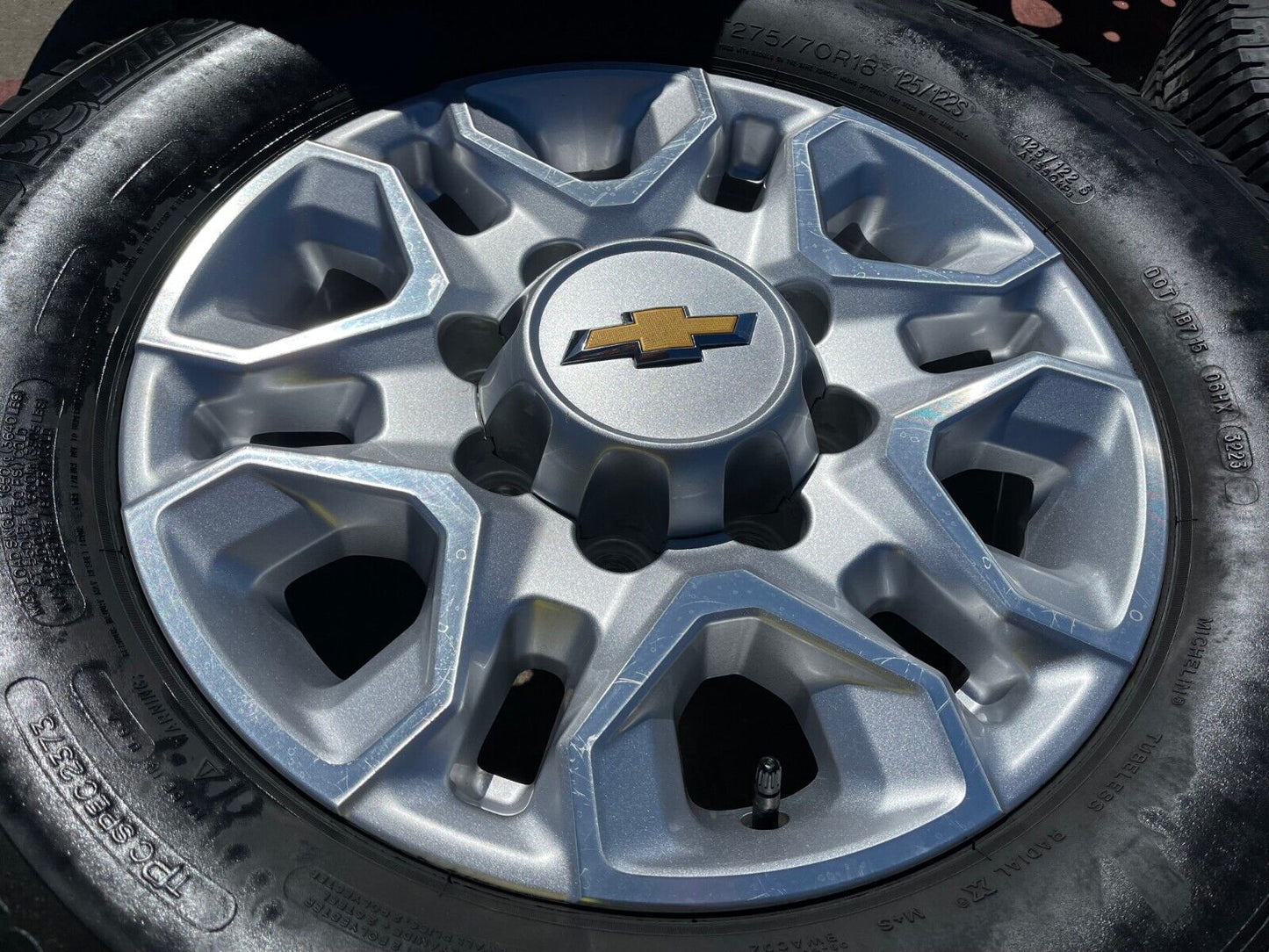 18" Chevy Silverado 2500 3500 OEM 5959 wheels rims 2021 2022 2023 2024 2025