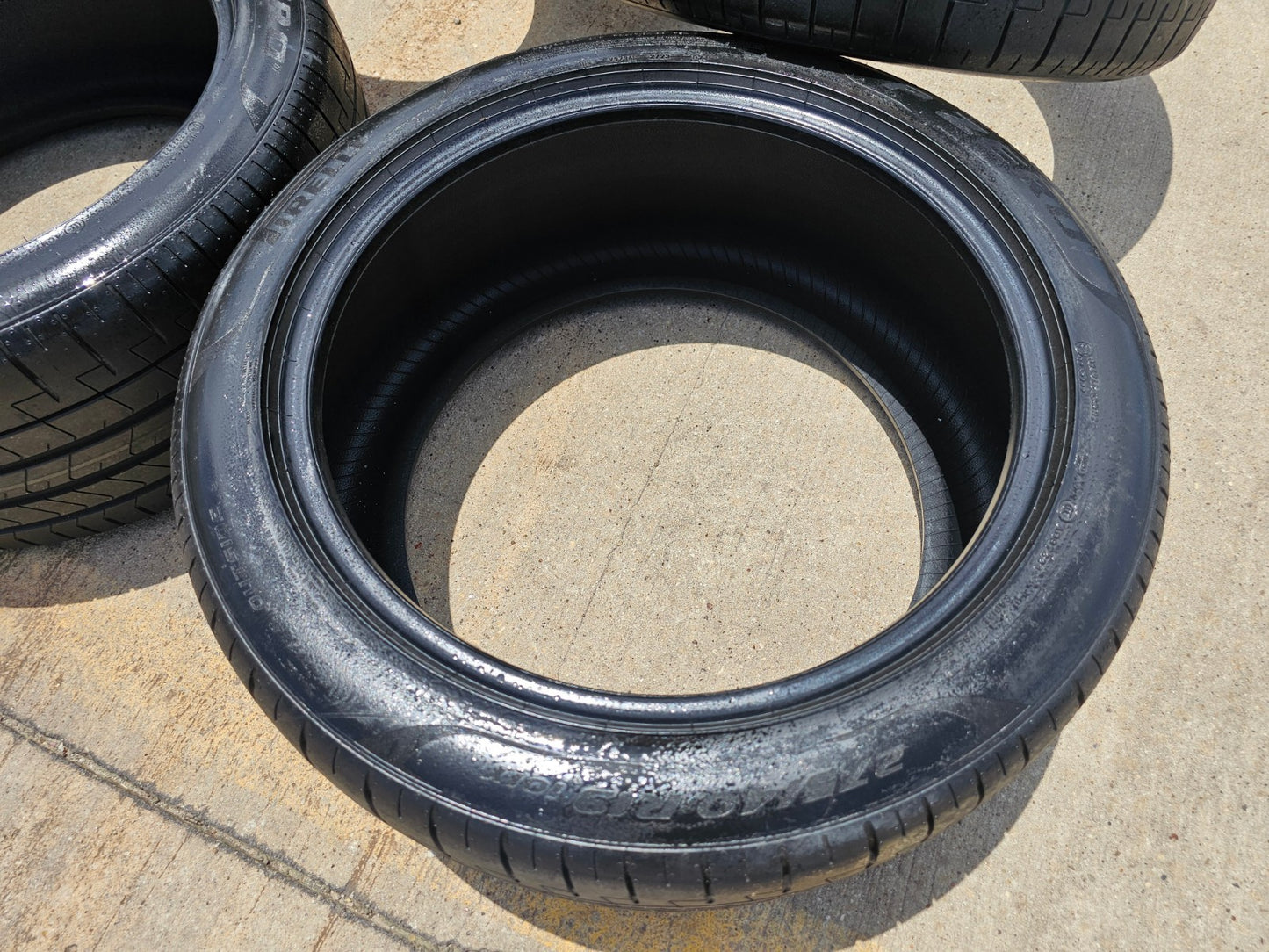 (2) 255/40/19 + (2) 275/40/19 Pirelli P Zero tires NEW take offs!