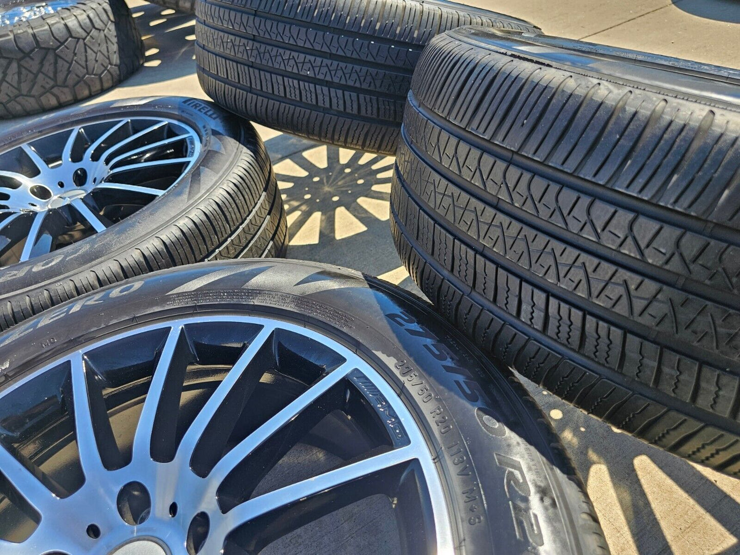 20" Mercedes G Wagon G63 AMG OEM wheels rims 85715 tires