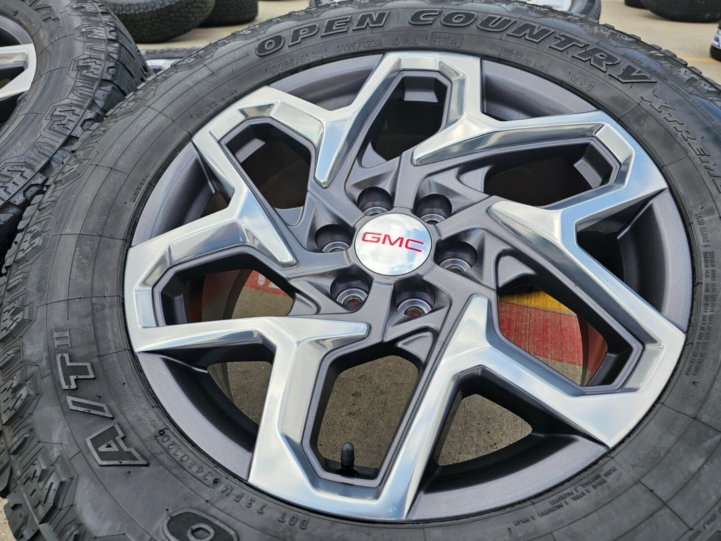 20" GMC Sierra Yukon AT4 Tahoe Silverado OEM wheels rims 95369 TOYO A/T2