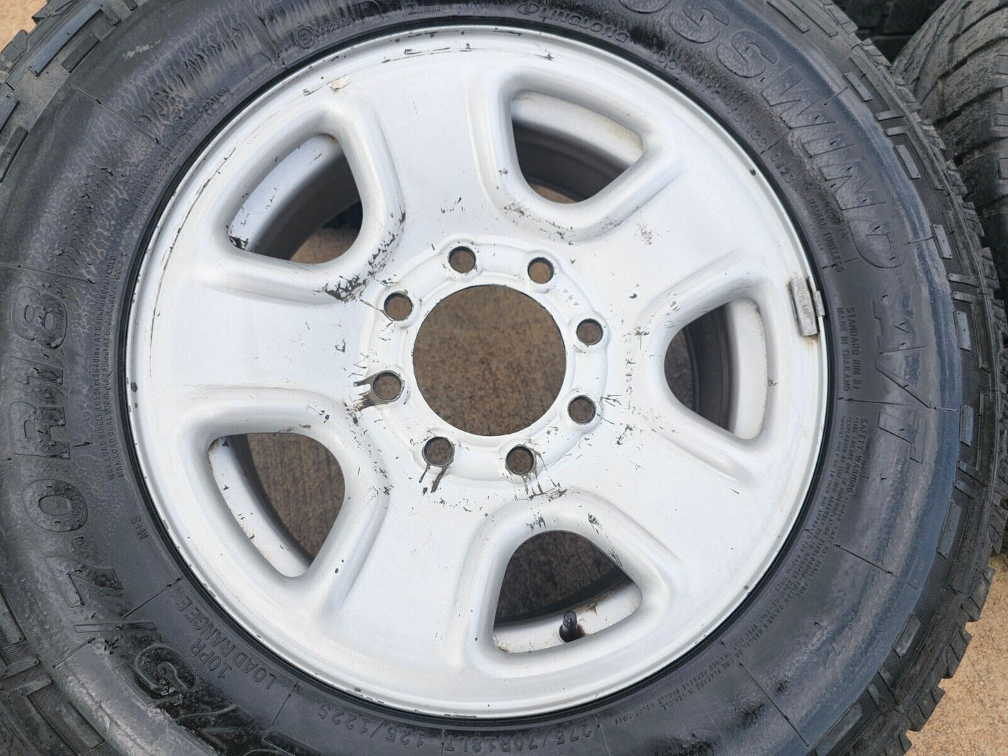 18" Dodge Ram 2500 3500 STEEL OEM 2473 wheels rims tires