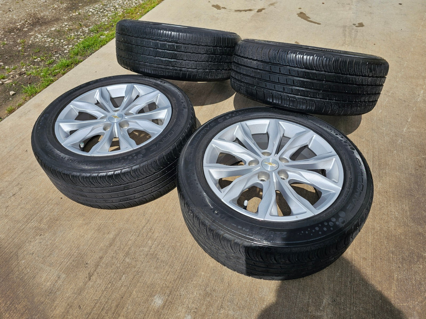 17" Chevy Malibu OEM wheels rims tires 5894 Trailblazer Equinox GMC Terrain