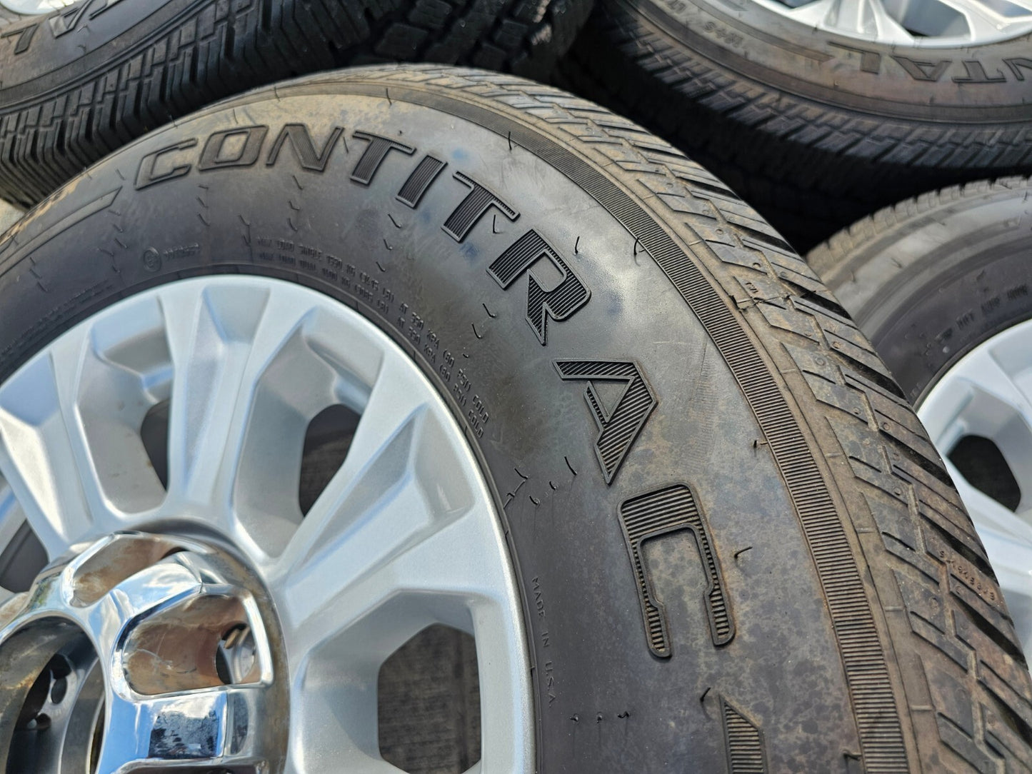18" Ford F-250 F-350 OEM Lariat 10097 rims wheels 2021 2022 2023 2024 2025