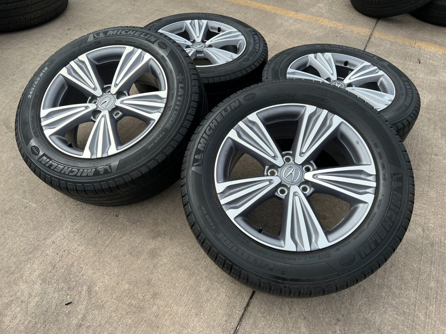 18" Acura MDX OEM wheels rims 71844 Honda Ridgeline Pilot tires