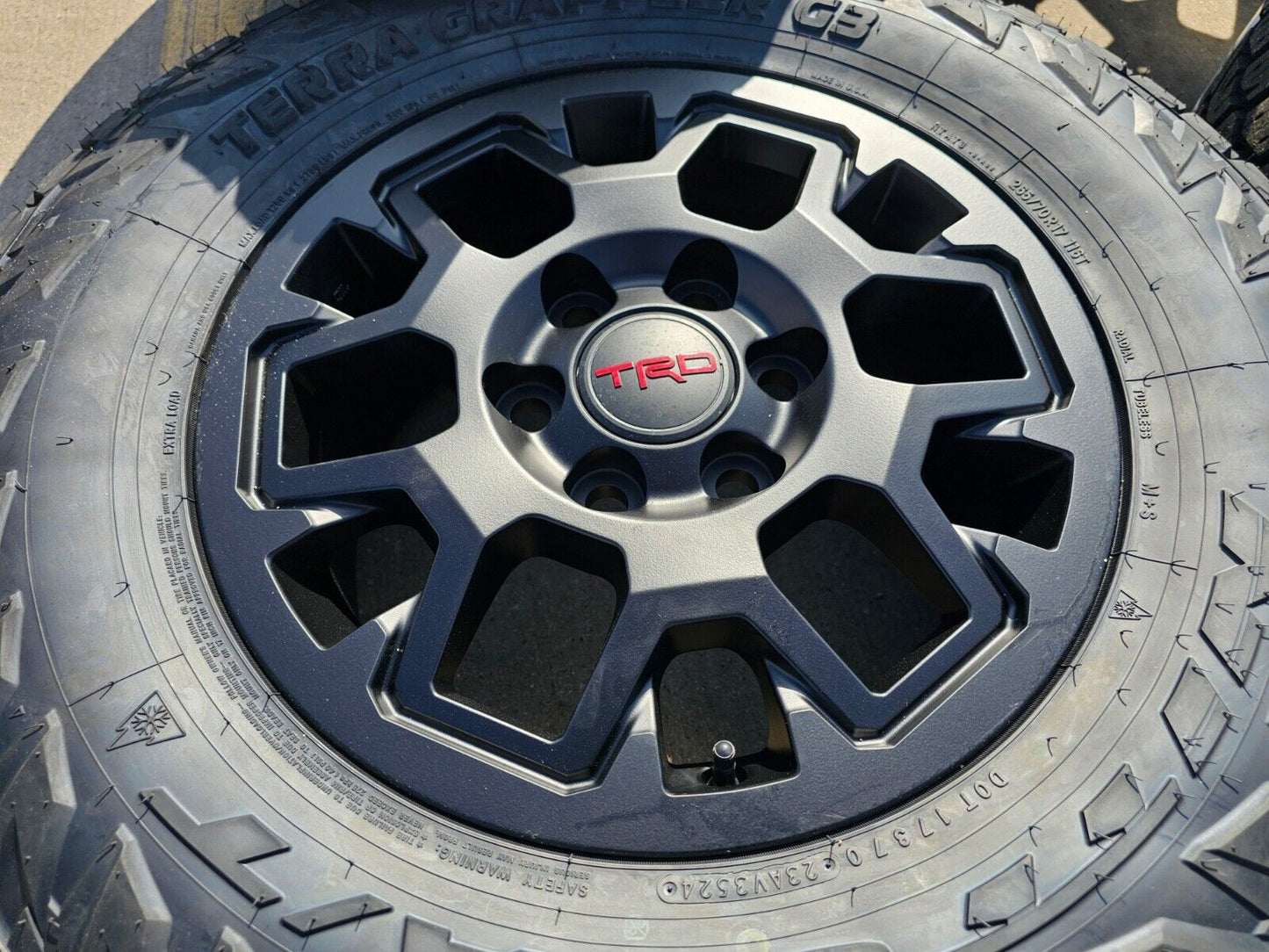 17" Toyota Tacoma 4Runner TRD OEM 10638 42611 95893 wheels rims 2025 NITTO NEW