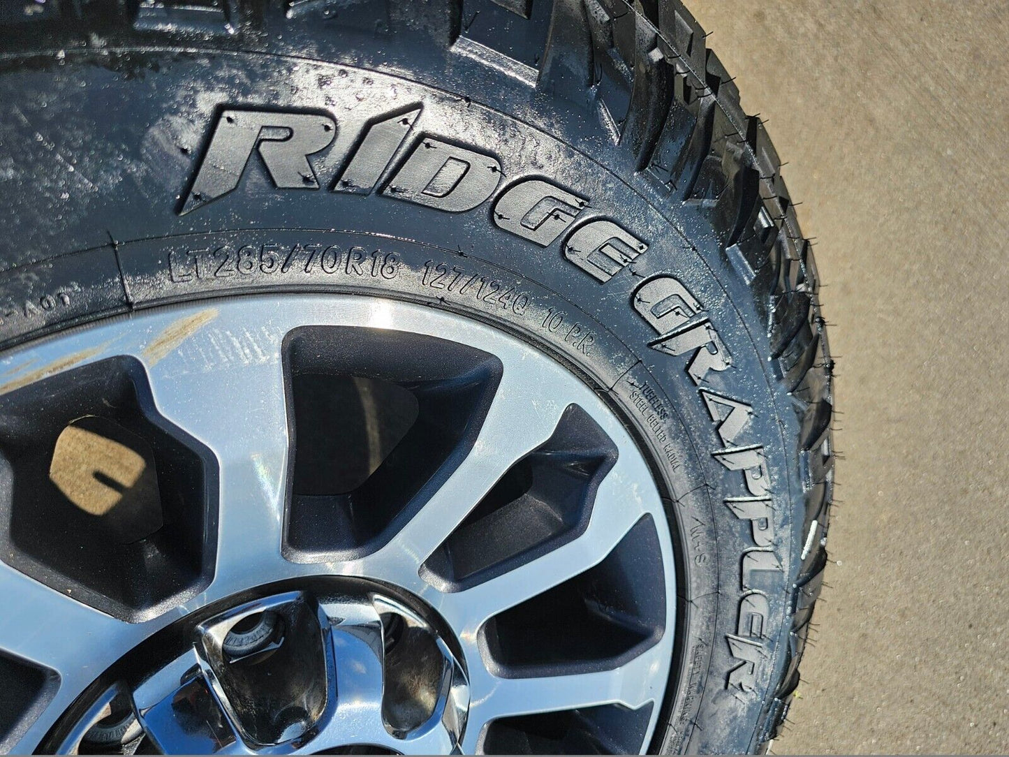 18" Ford F-250 F-350 OEM TREMOR FX-4 rims wheels 10289 tires NITTO 34" NEW