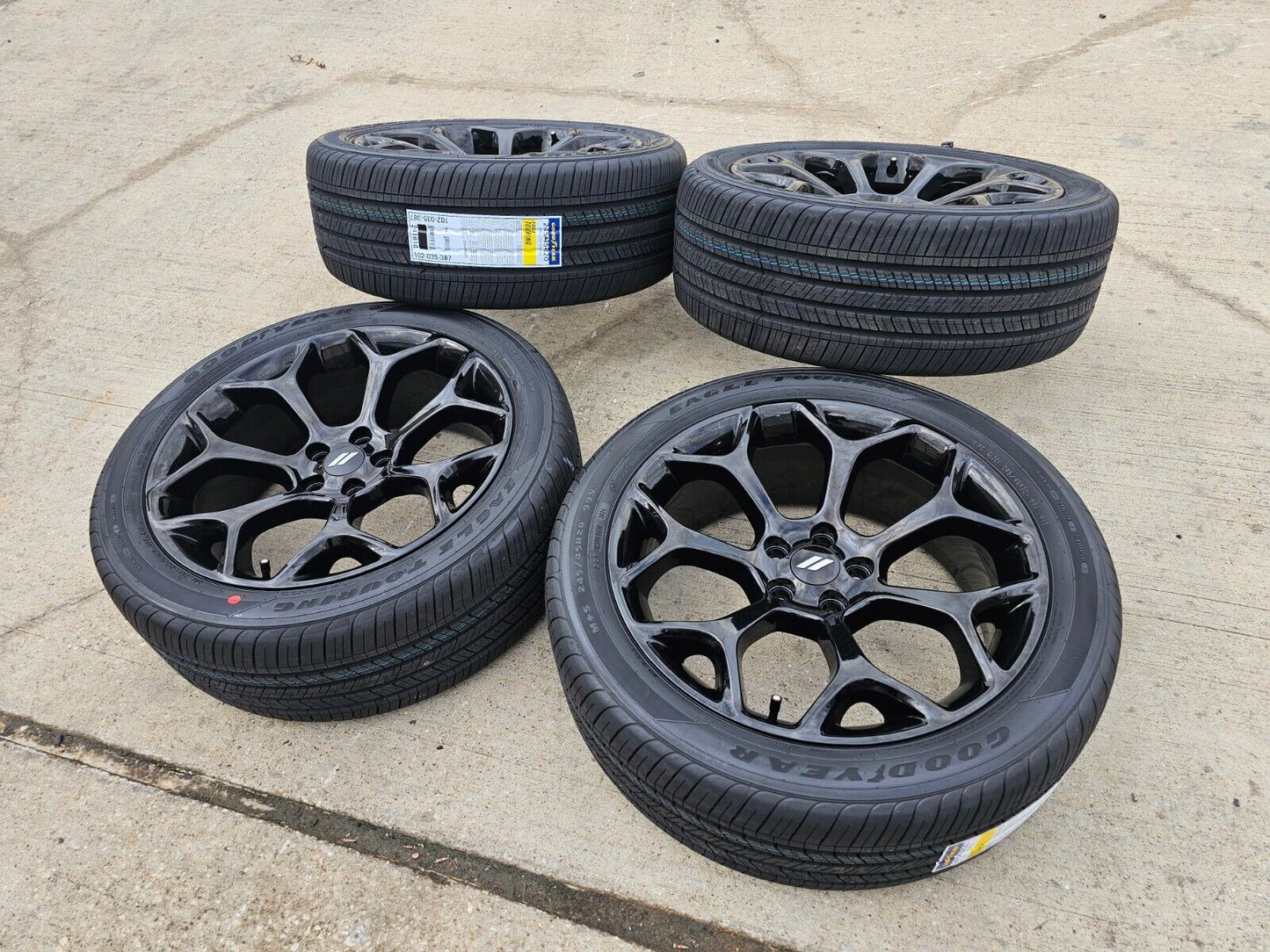 20" Dodge Charger Challenger Chrysler 300 OEM 2539 wheels rims 2023 2024 NEW