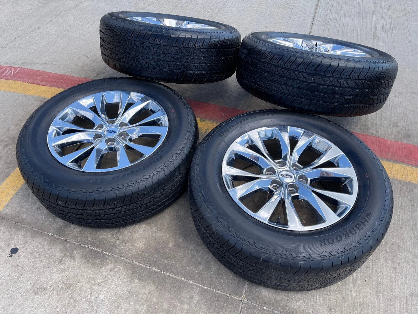 20" Ford F-150 Expedition chrome rims wheels 10003 OEM tires CLEAN