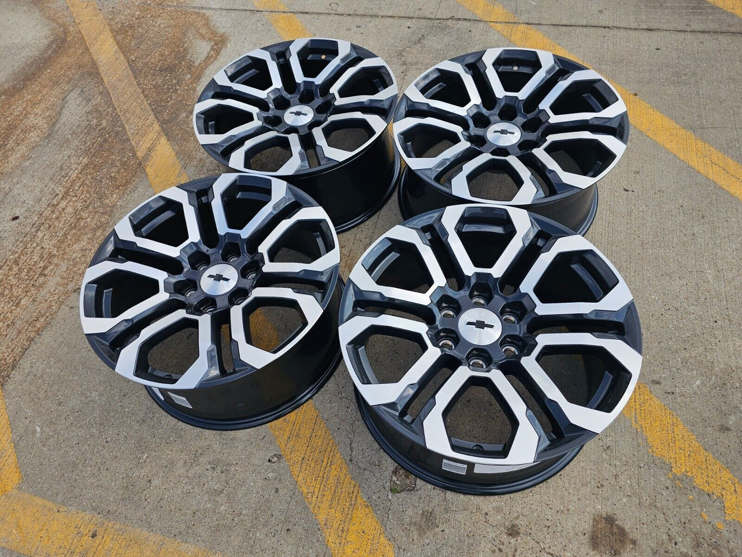 20" Chevy Colorado OEM wheels rims 95780 Silverado Suburban GMC Canyon 2025 NEW