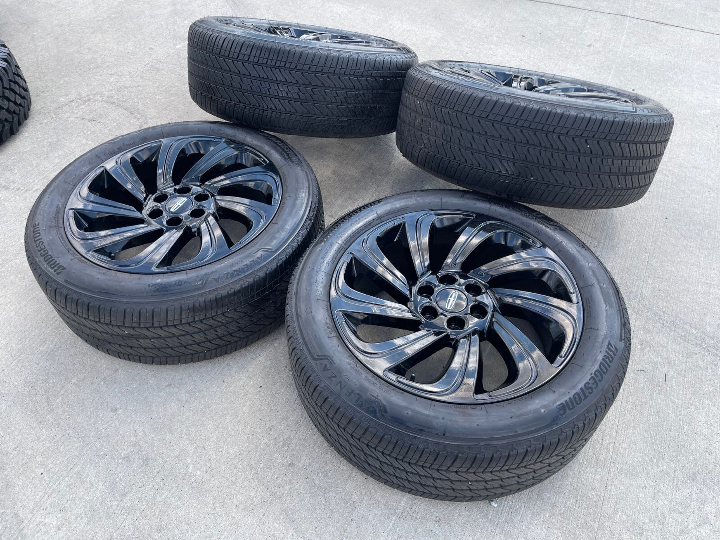 22" Lincoln Navigator BLACK LABEL OEM 10497 rims wheels tires