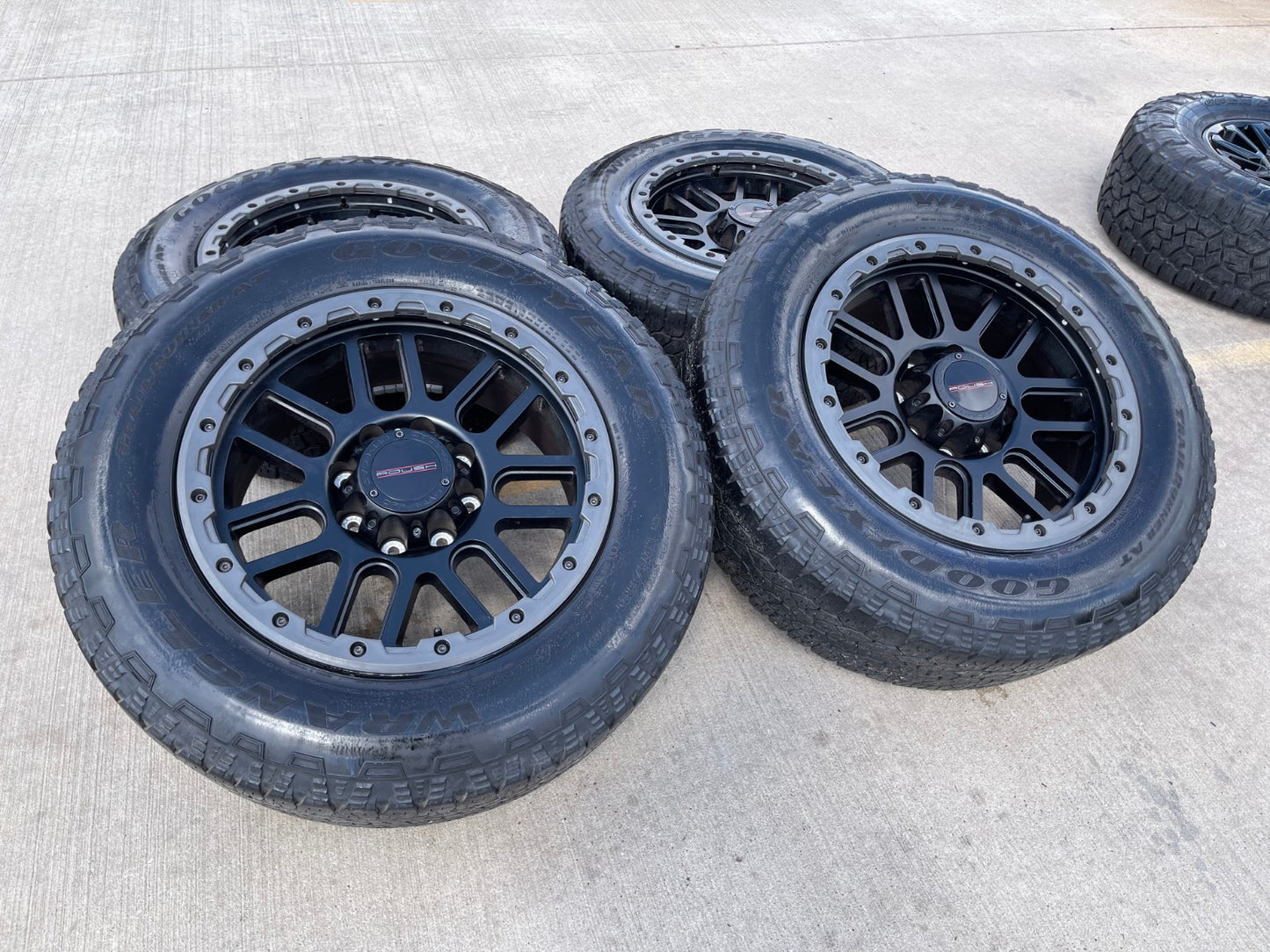 20" Ford F-250 F-350 ROUSH OEM rims wheels tires GOODYEAR