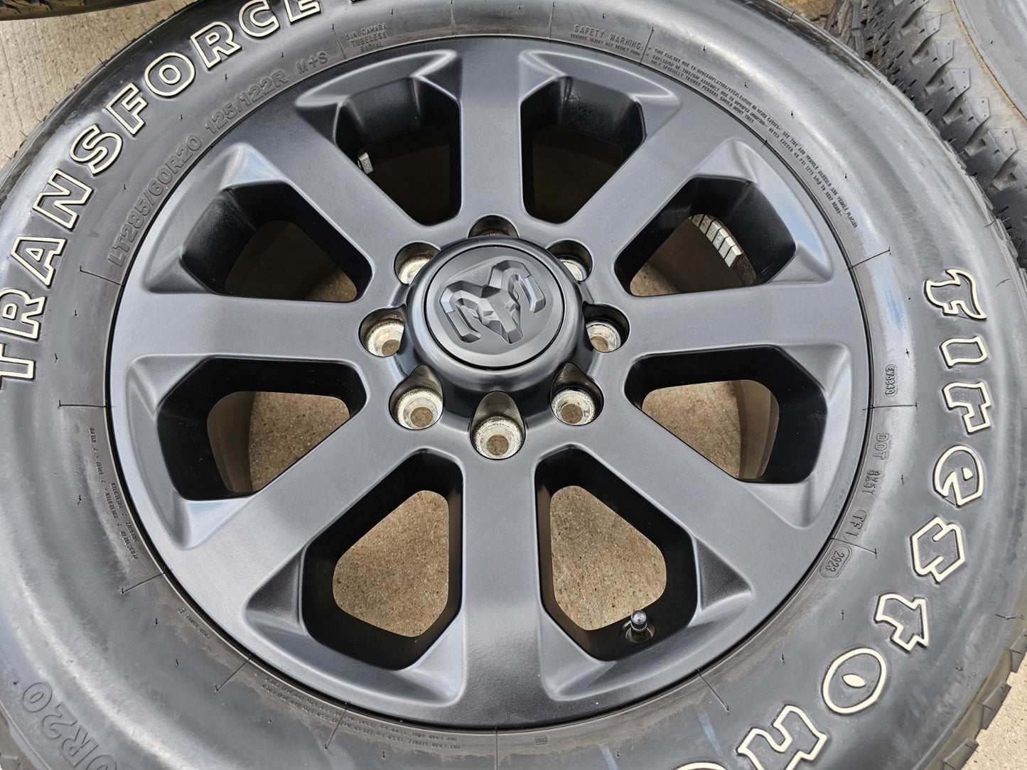 20" Dodge Ram 2500 3500 LARAMIE OEM 2700 wheels rims tires FIRESTONE