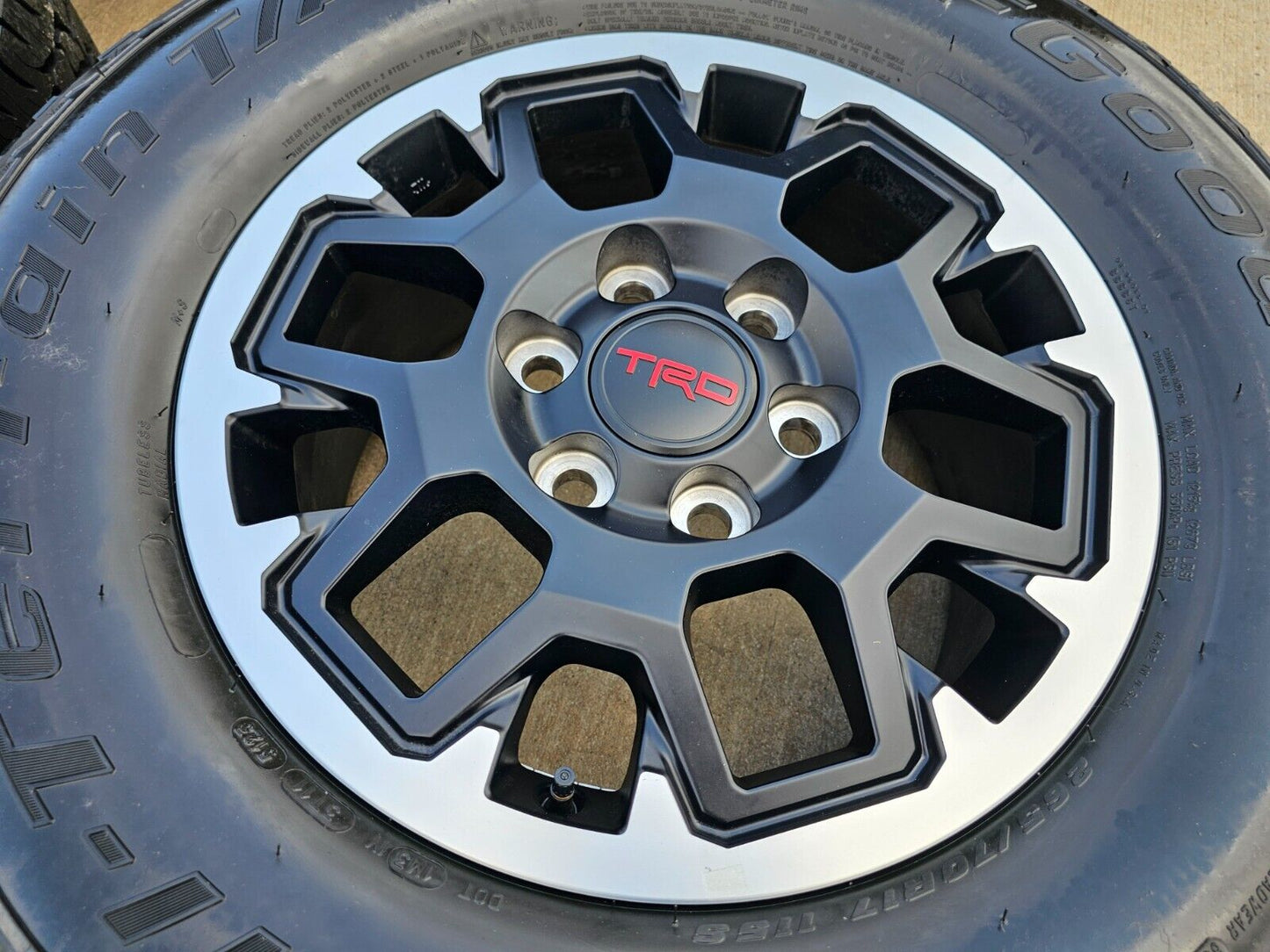 17" Toyota Tacoma 4Runner TRD OEM 42611 95893 10638 wheels rims 2025 BFG NEW