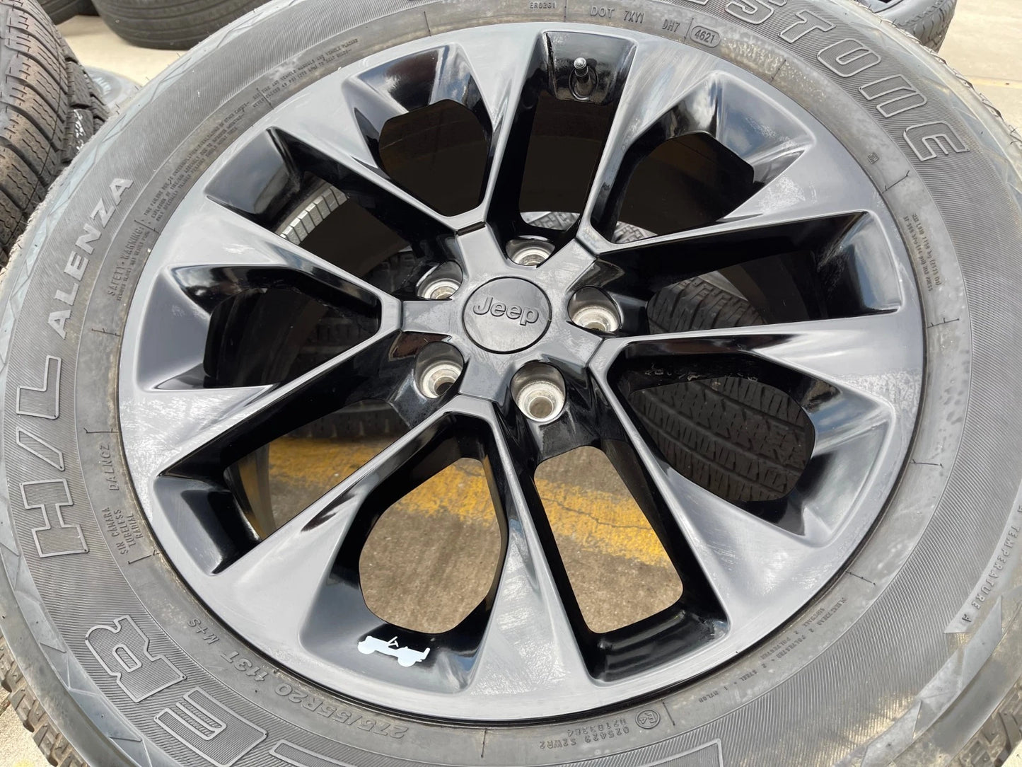 20" Jeep Wrangler HIGH ALTITUDE 9262 96902 OEM wheels rims Gladiator BRIDGESTONE